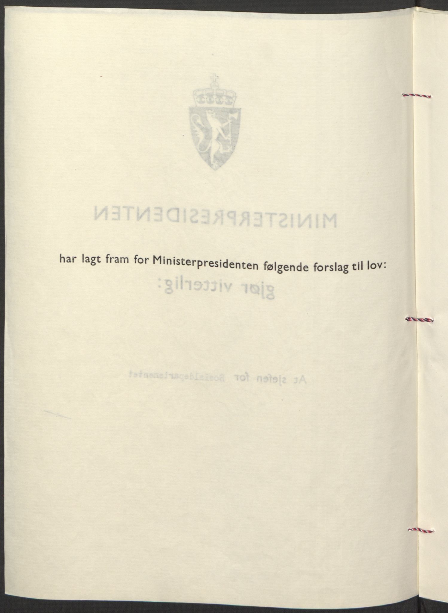 NS-administrasjonen 1940-1945 (Statsrådsekretariatet, de kommisariske statsråder mm), AV/RA-S-4279/D/Db/L0098: Lover II, 1942, s. 227