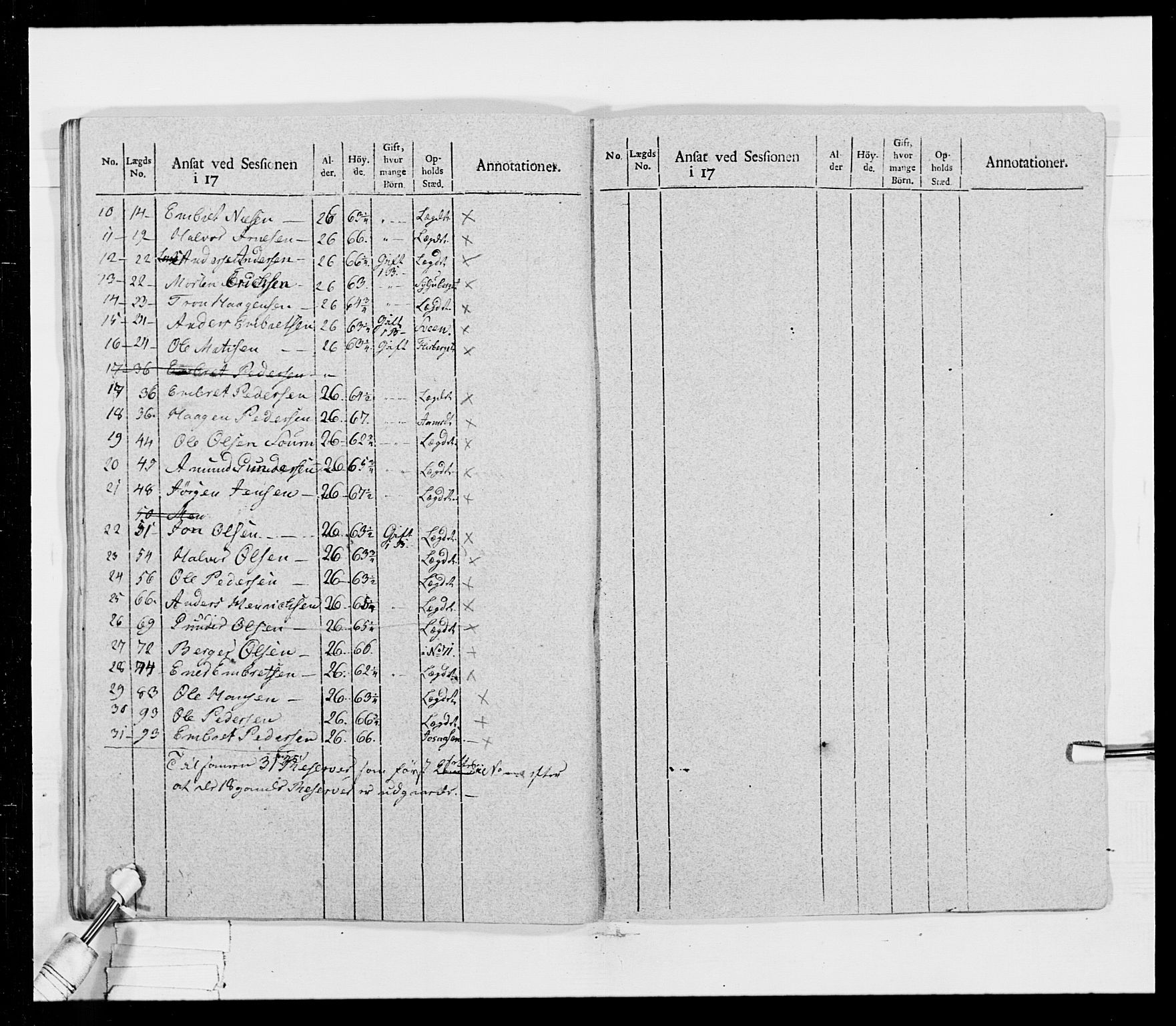 Generalitets- og kommissariatskollegiet, Det kongelige norske kommissariatskollegium, AV/RA-EA-5420/E/Eh/L0025: Skiløperkompaniene, 1766-1803, s. 166