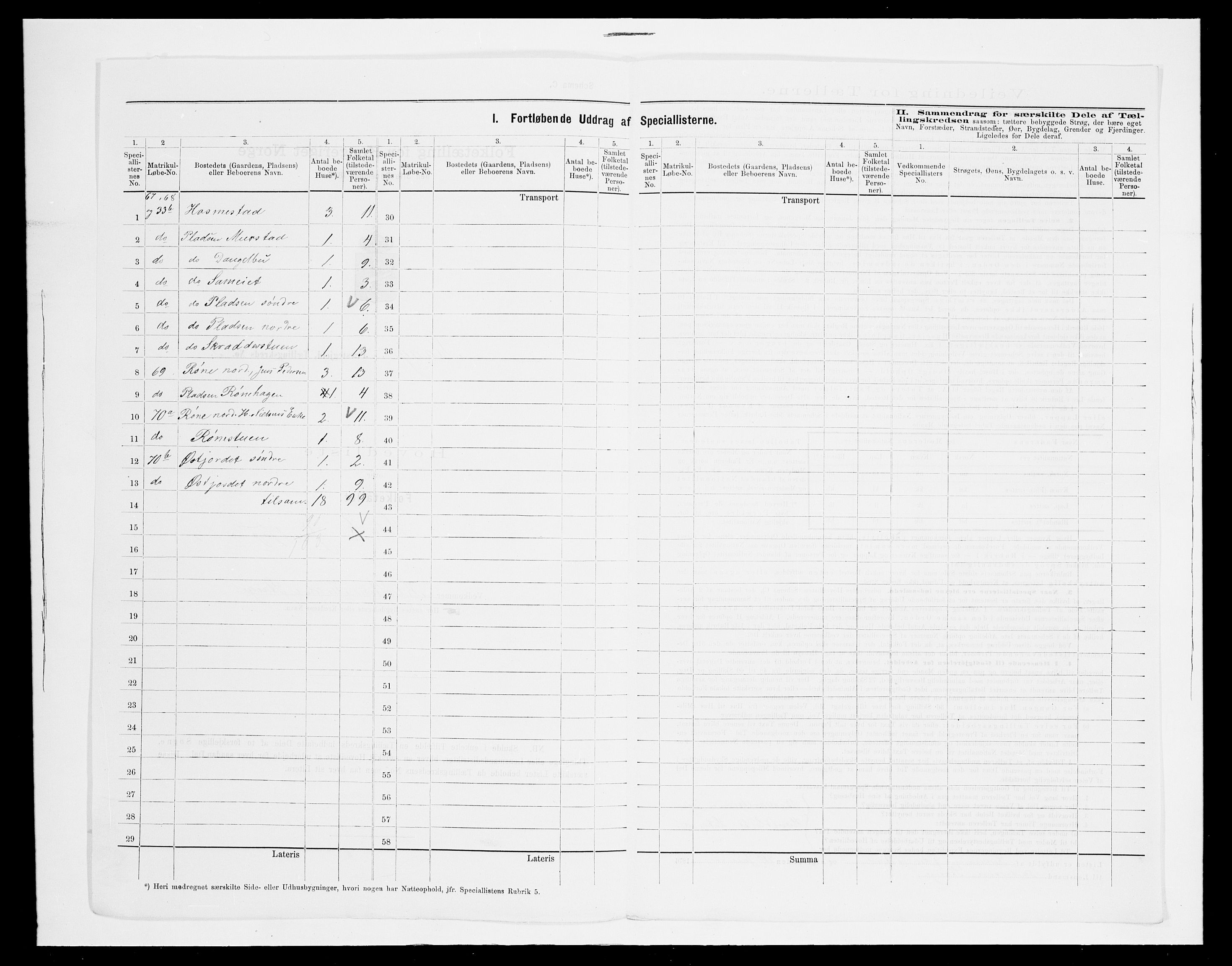 SAH, Folketelling 1875 for 0417P Stange prestegjeld, 1875, s. 33