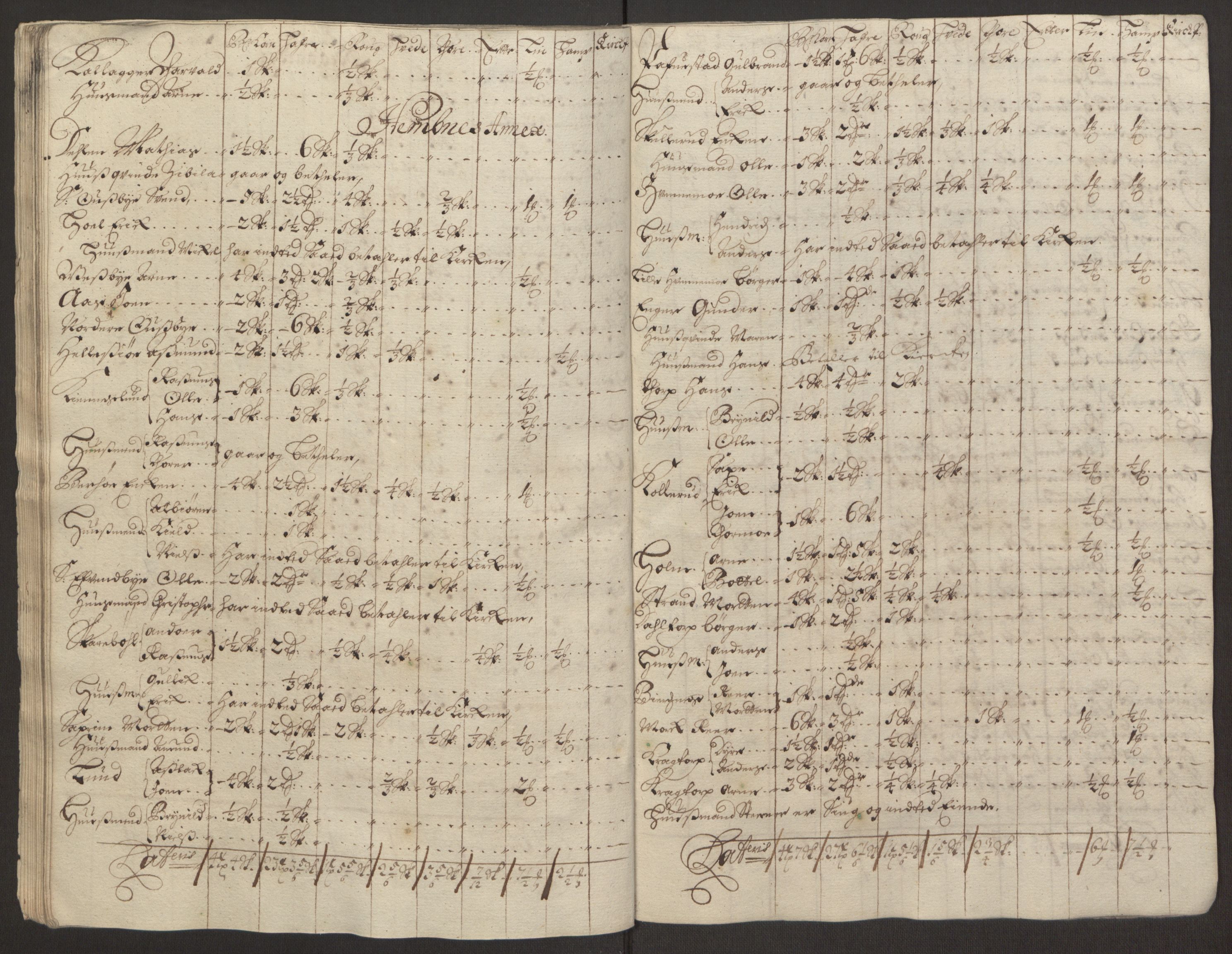 Rentekammeret inntil 1814, Reviderte regnskaper, Fogderegnskap, AV/RA-EA-4092/R11/L0579: Fogderegnskap Nedre Romerike, 1694-1695, s. 46