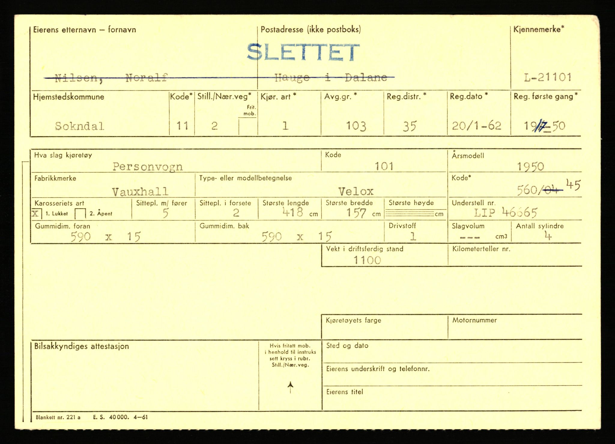 Stavanger trafikkstasjon, AV/SAST-A-101942/0/F/L0037: L-20500 - L-21499, 1930-1971, s. 1709