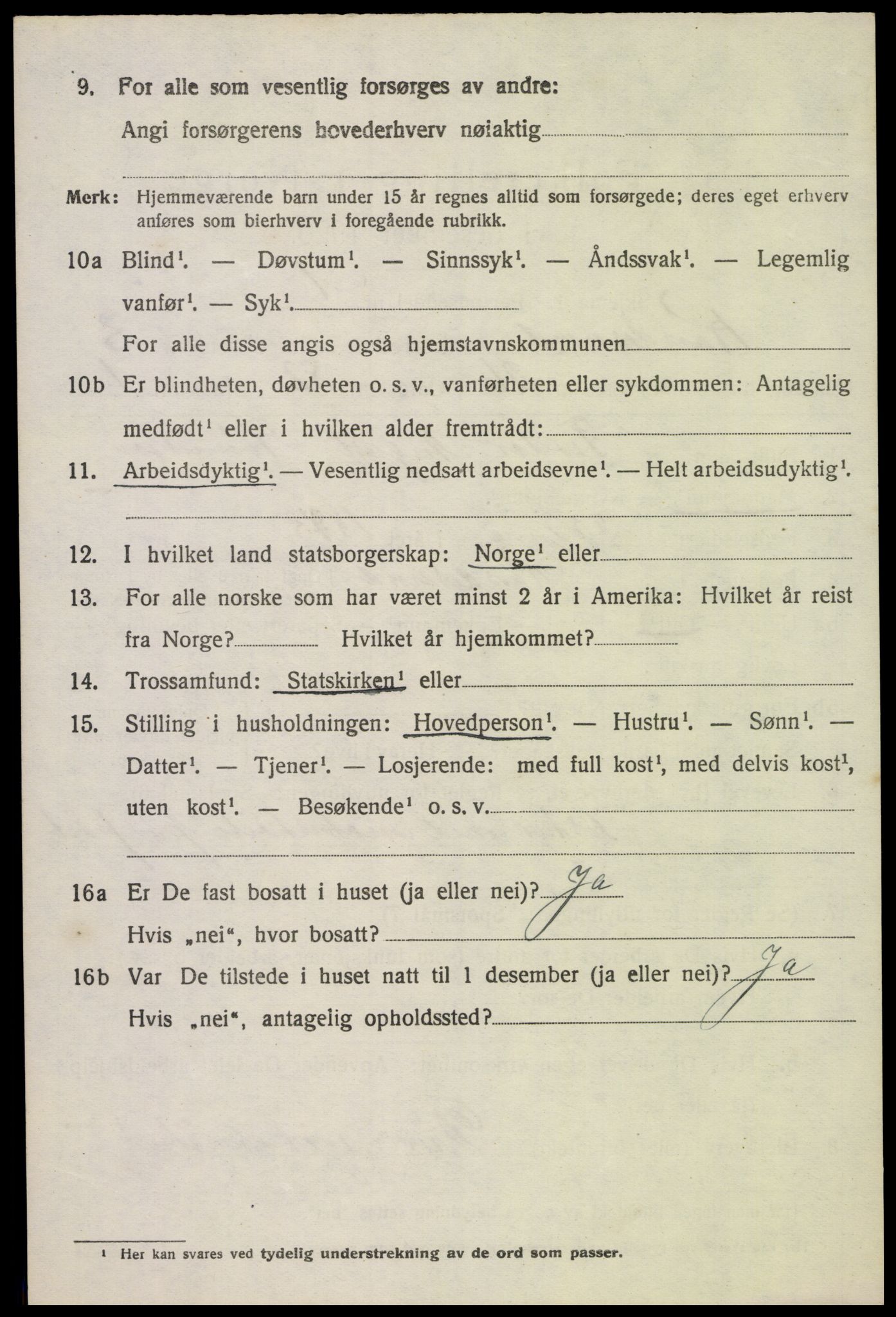 SAK, Folketelling 1920 for 1011 Randesund herred, 1920, s. 1741