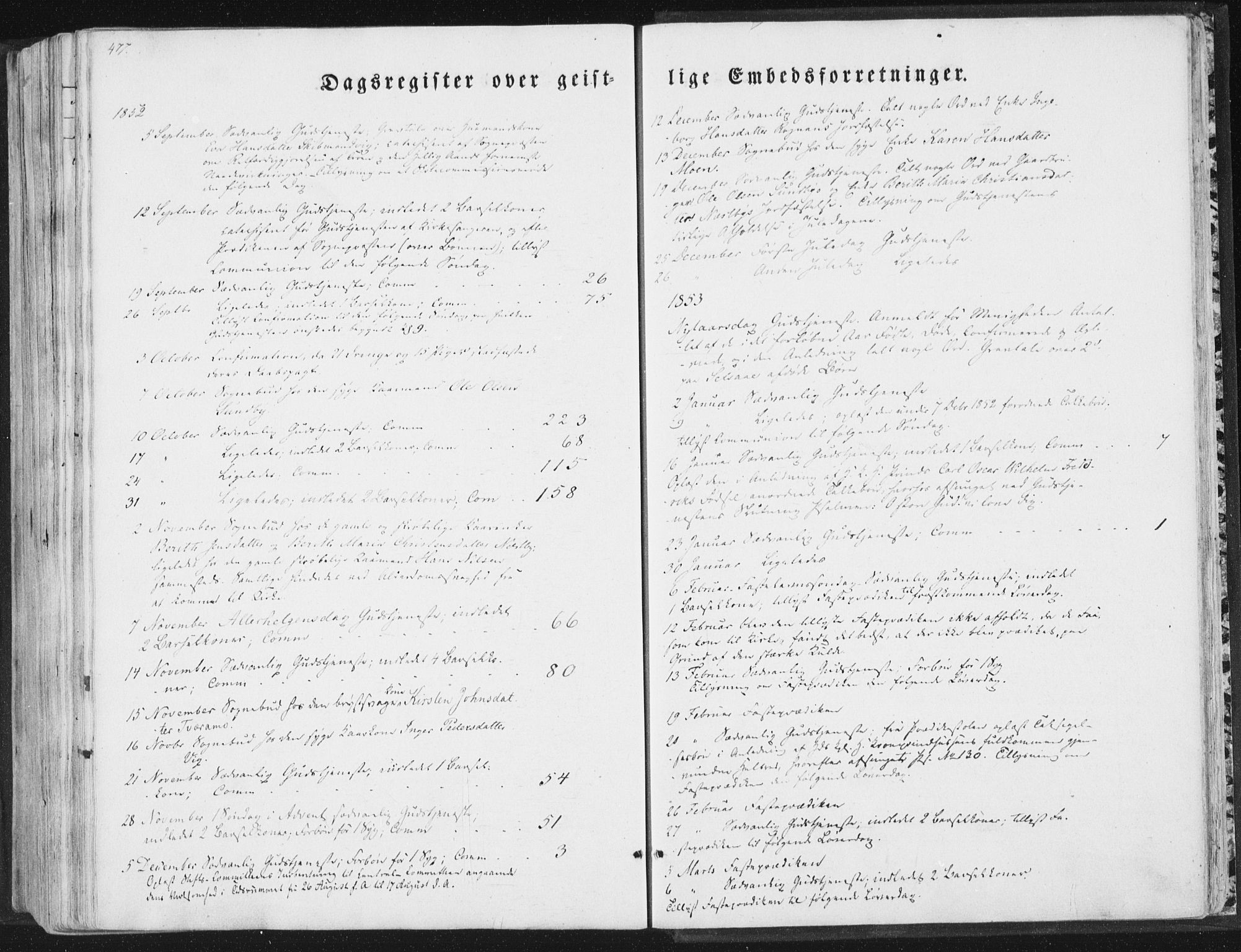 Ministerialprotokoller, klokkerbøker og fødselsregistre - Nordland, AV/SAT-A-1459/847/L0667: Ministerialbok nr. 847A07, 1842-1871, s. 477