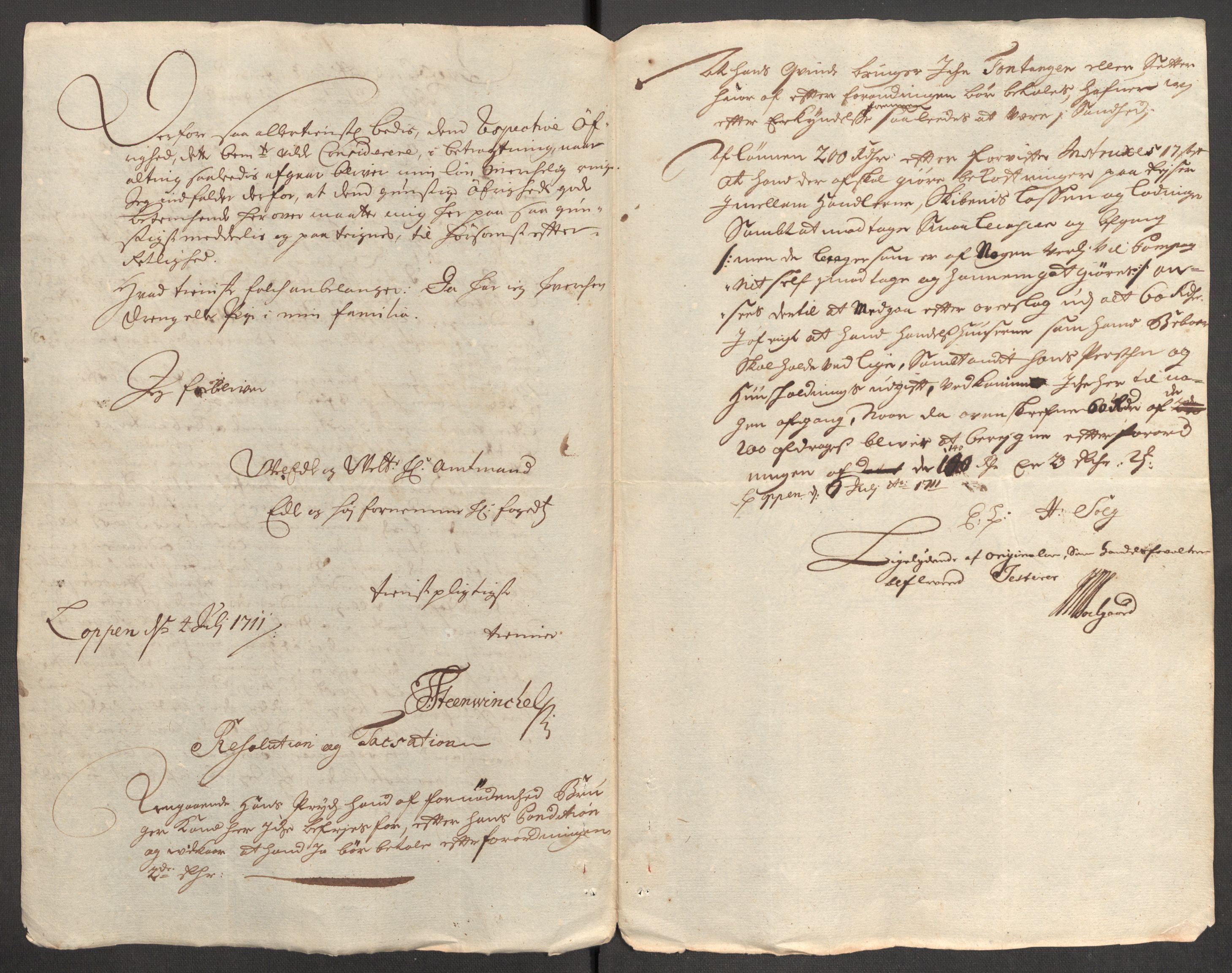 Rentekammeret inntil 1814, Reviderte regnskaper, Fogderegnskap, AV/RA-EA-4092/R69/L4855: Fogderegnskap Finnmark/Vardøhus, 1709-1712, s. 444