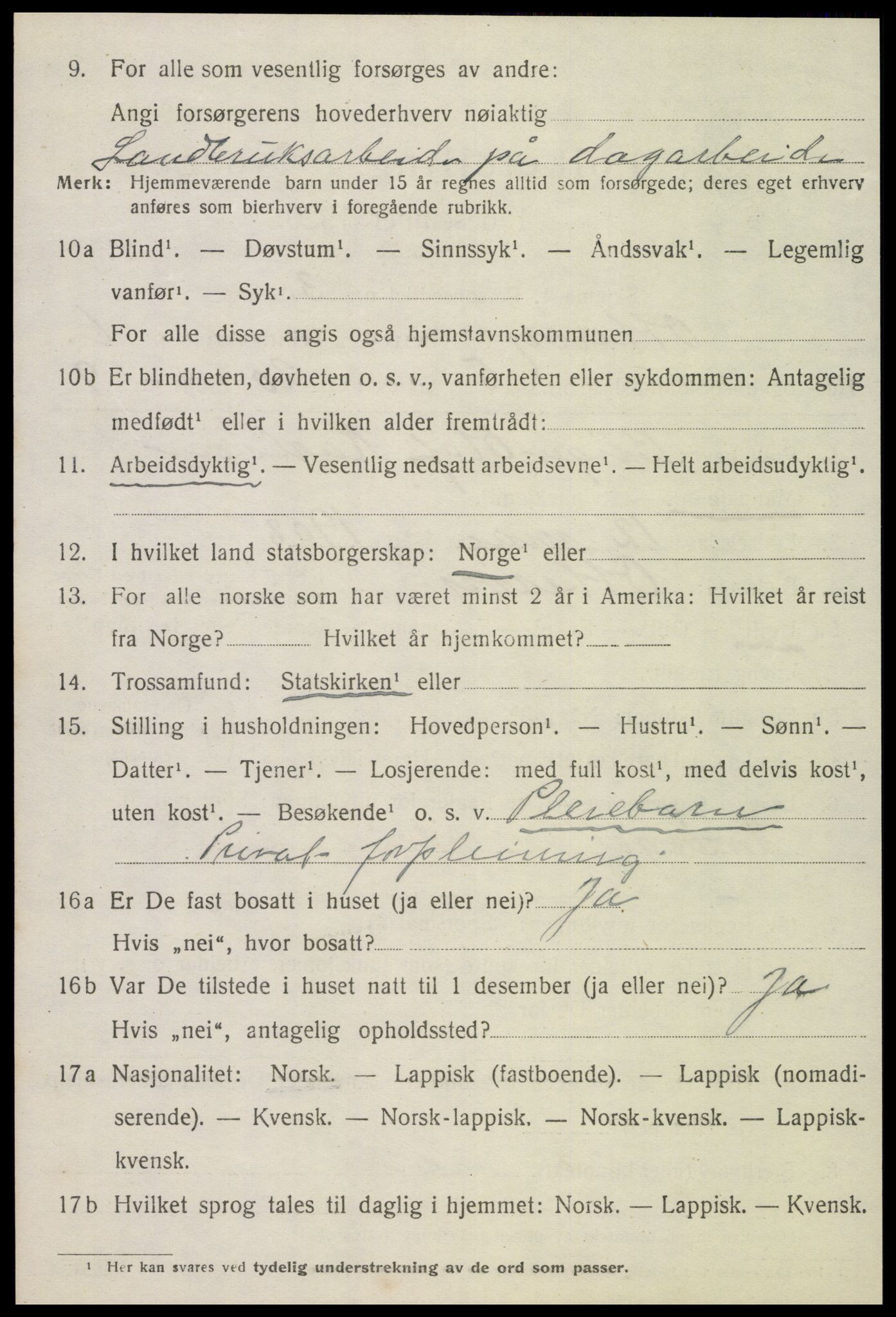 SAT, Folketelling 1920 for 1747 Otterøy herred, 1920, s. 2278
