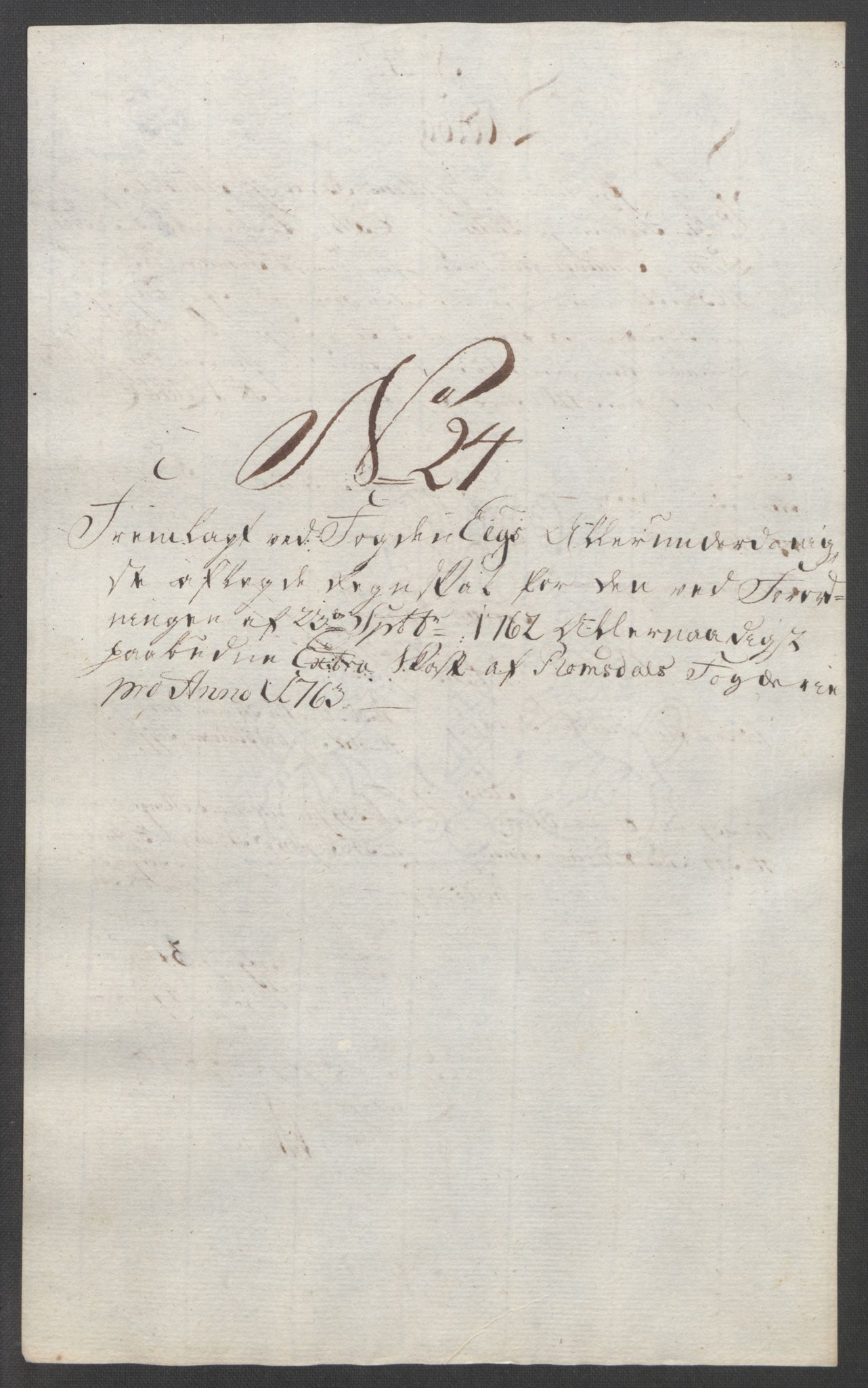 Rentekammeret inntil 1814, Reviderte regnskaper, Fogderegnskap, RA/EA-4092/R55/L3730: Ekstraskatten Romsdal, 1762-1763, s. 412