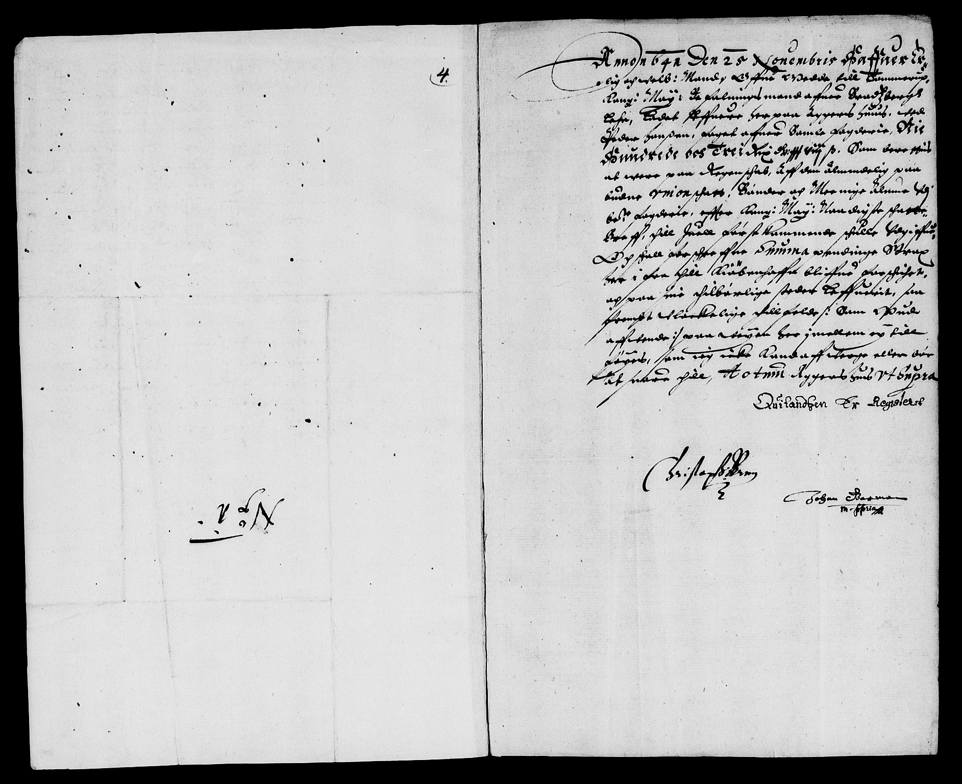 Rentekammeret inntil 1814, Reviderte regnskaper, Lensregnskaper, AV/RA-EA-5023/R/Rb/Rbp/L0026: Bratsberg len, 1641-1642