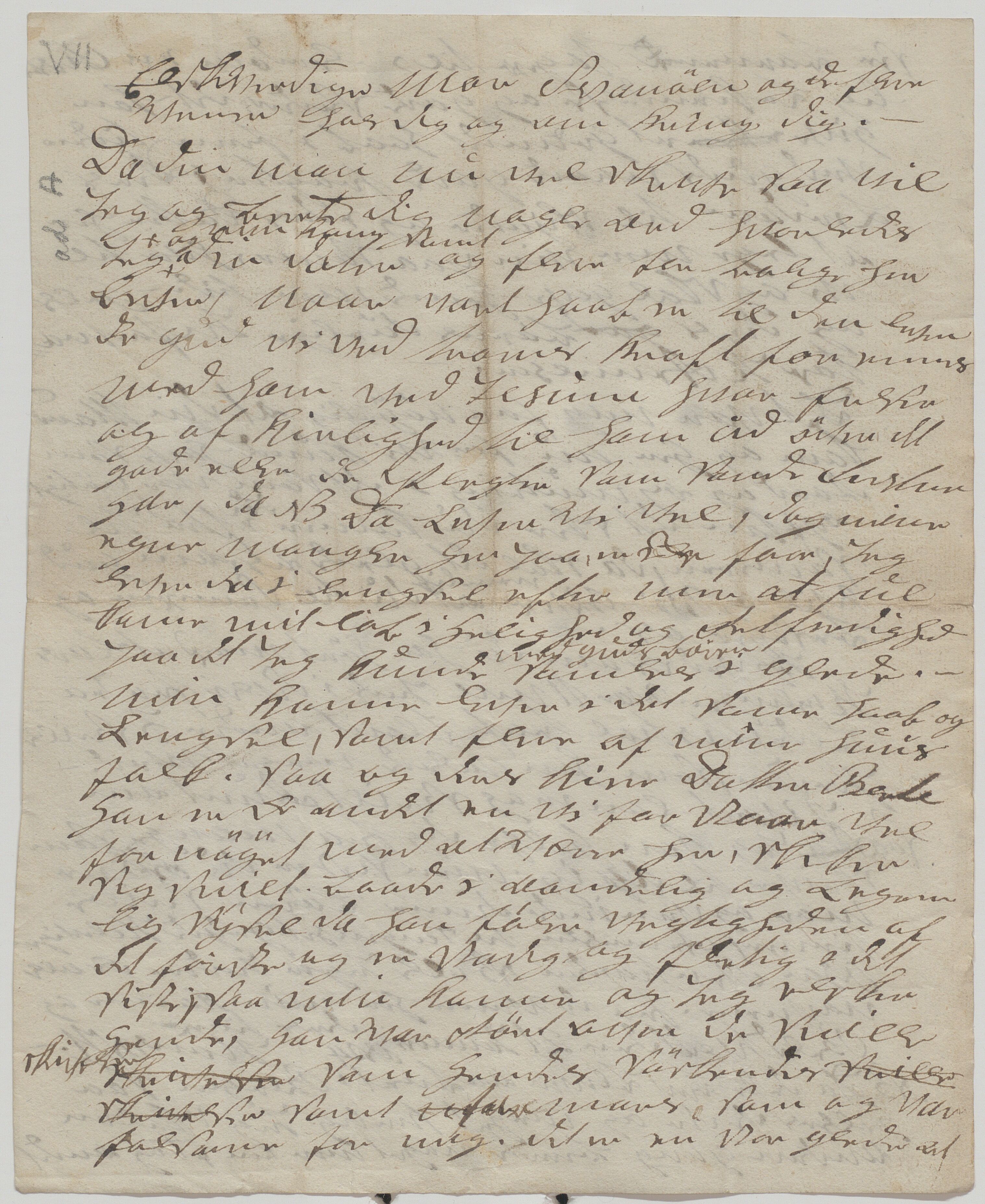 Heggtveitsamlingen, TMF/A-1007/H/L0045/0002: Brev, kopibøker, biografiske opptegnelser etc. / "ad A og B" - løse brev fra protokollene A og B , 1805-1850