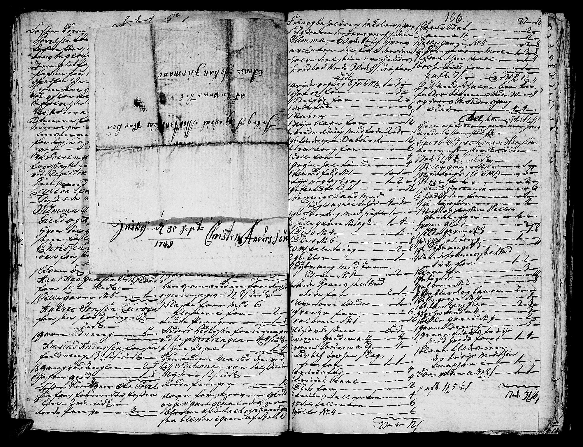 Helgeland sorenskriveri, SAT/A-0004/3/3A/L0016: Konseptprotokoll 1, 1748-1749, s. 105b-106a