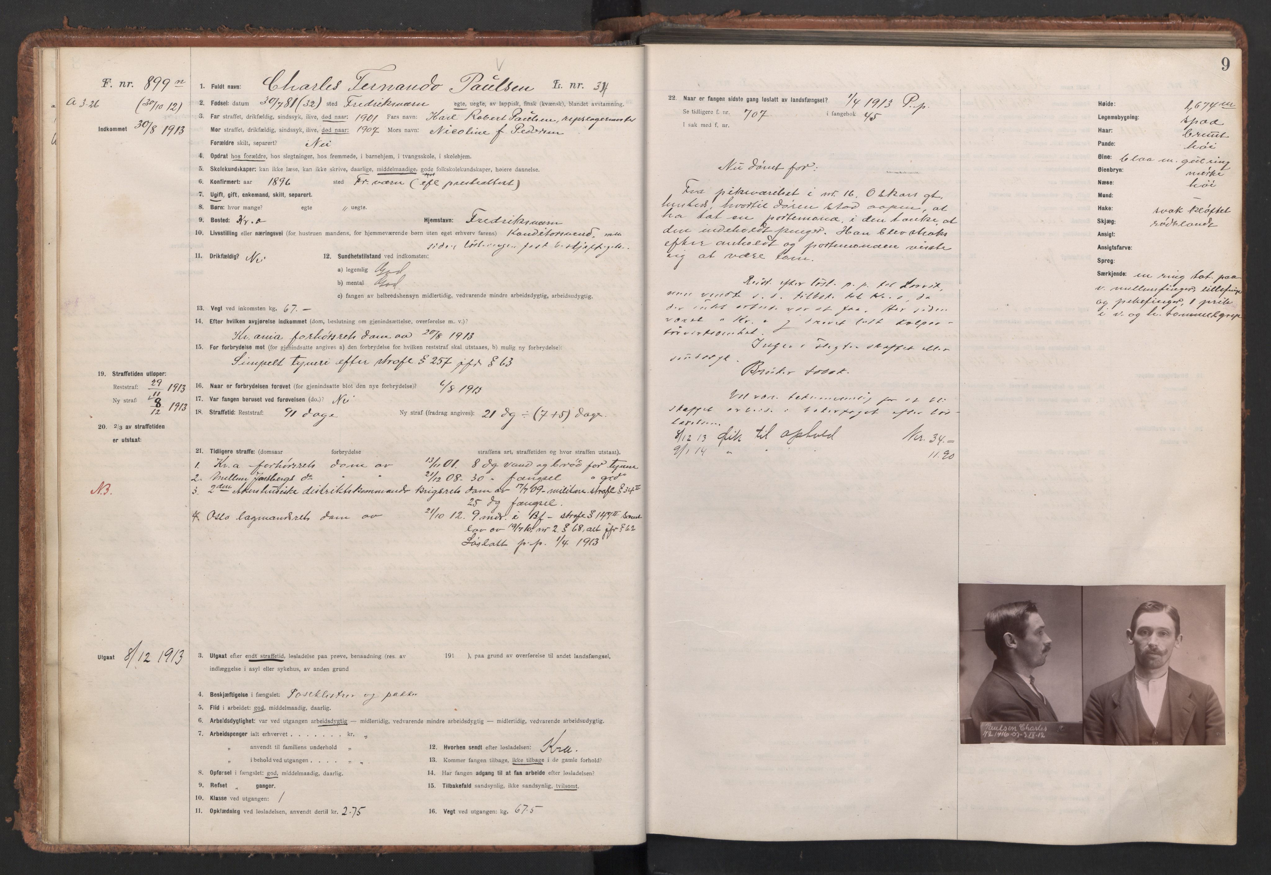 Botsfengslet, AV/RA-S-1539/D/Db/Dbb/L0046: 891n - 227o, 1913-1914, s. 9