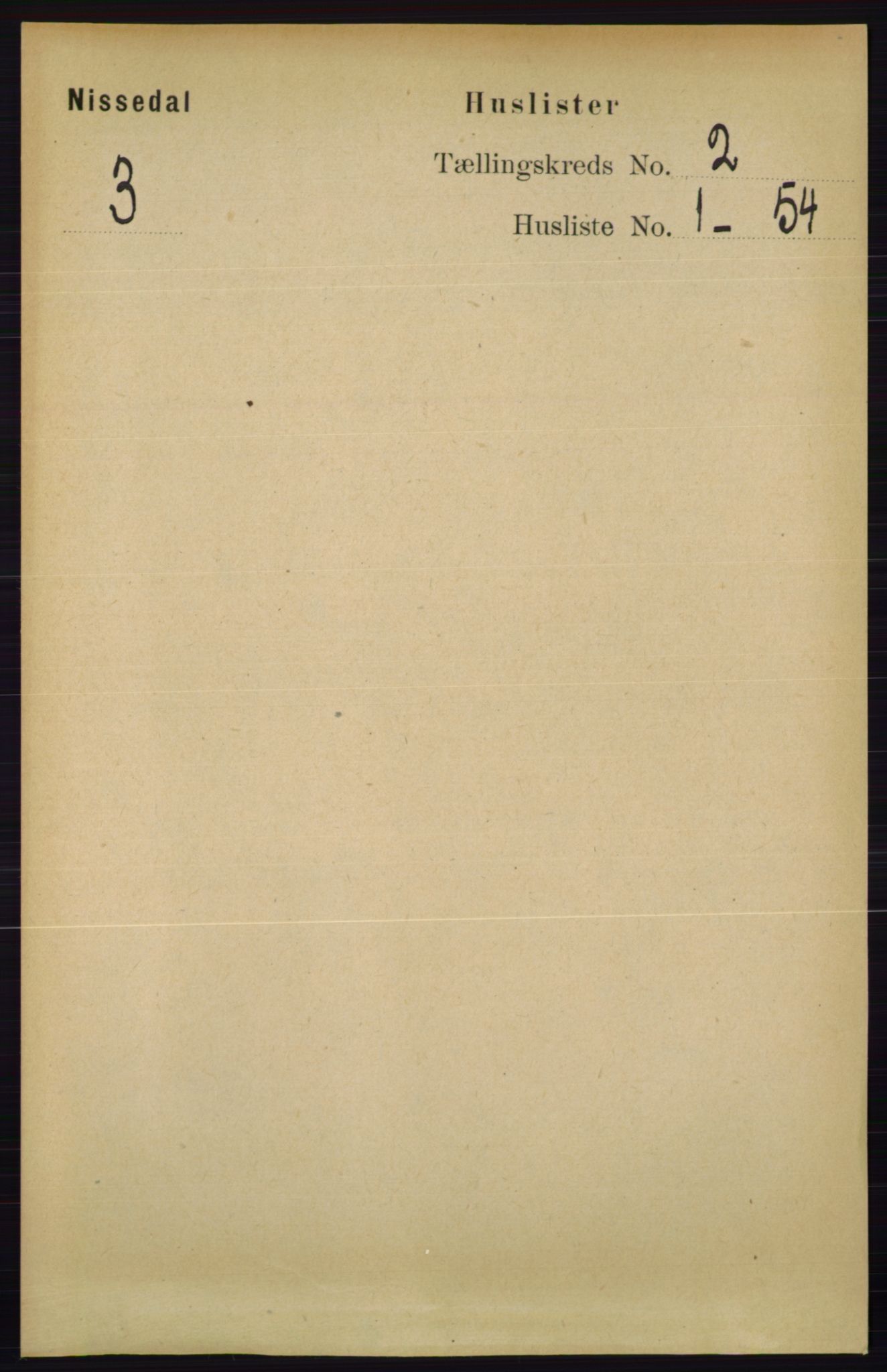 RA, Folketelling 1891 for 0830 Nissedal herred, 1891, s. 276