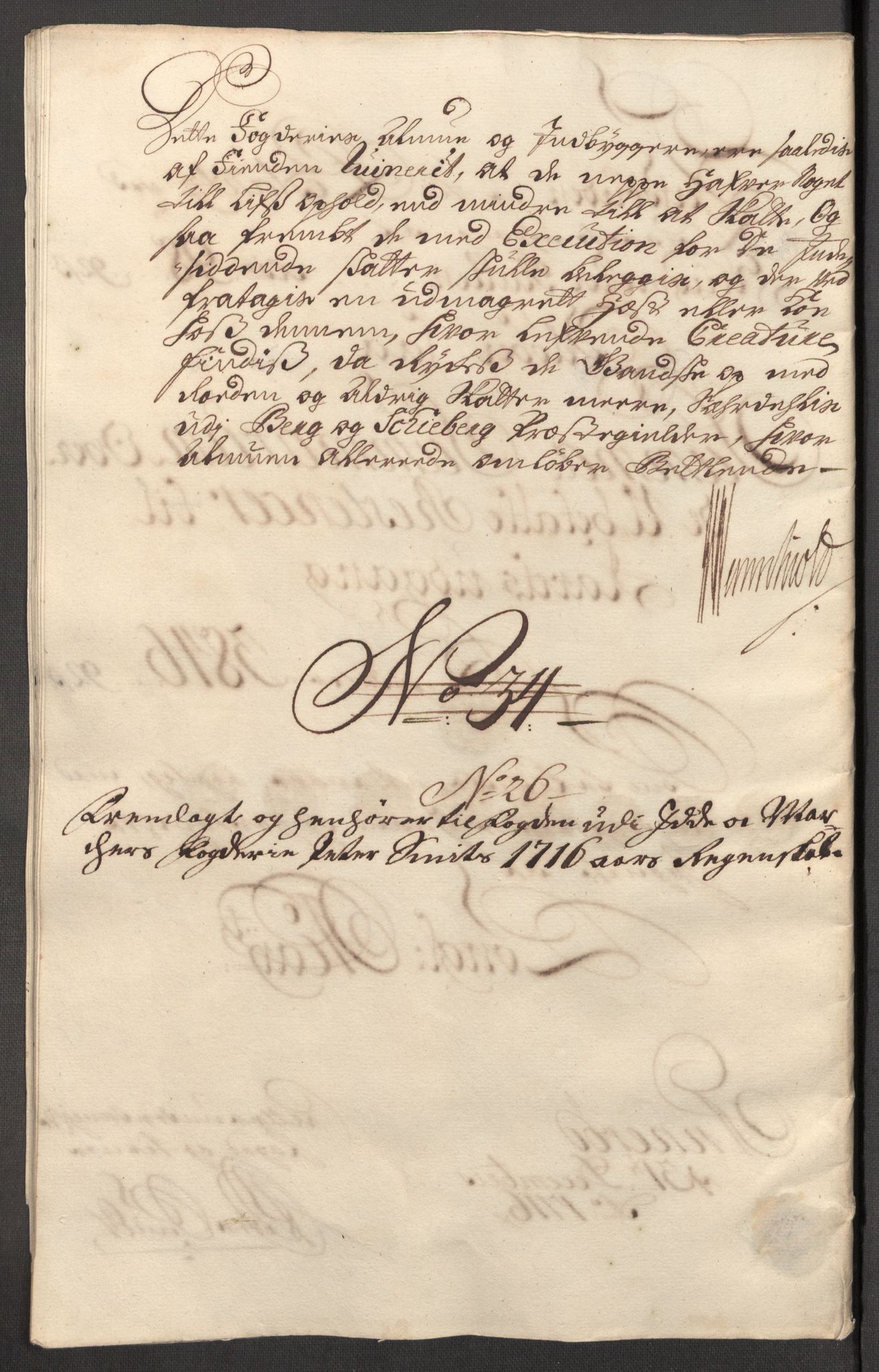 Rentekammeret inntil 1814, Reviderte regnskaper, Fogderegnskap, AV/RA-EA-4092/R01/L0023: Fogderegnskap Idd og Marker, 1715-1716, s. 372