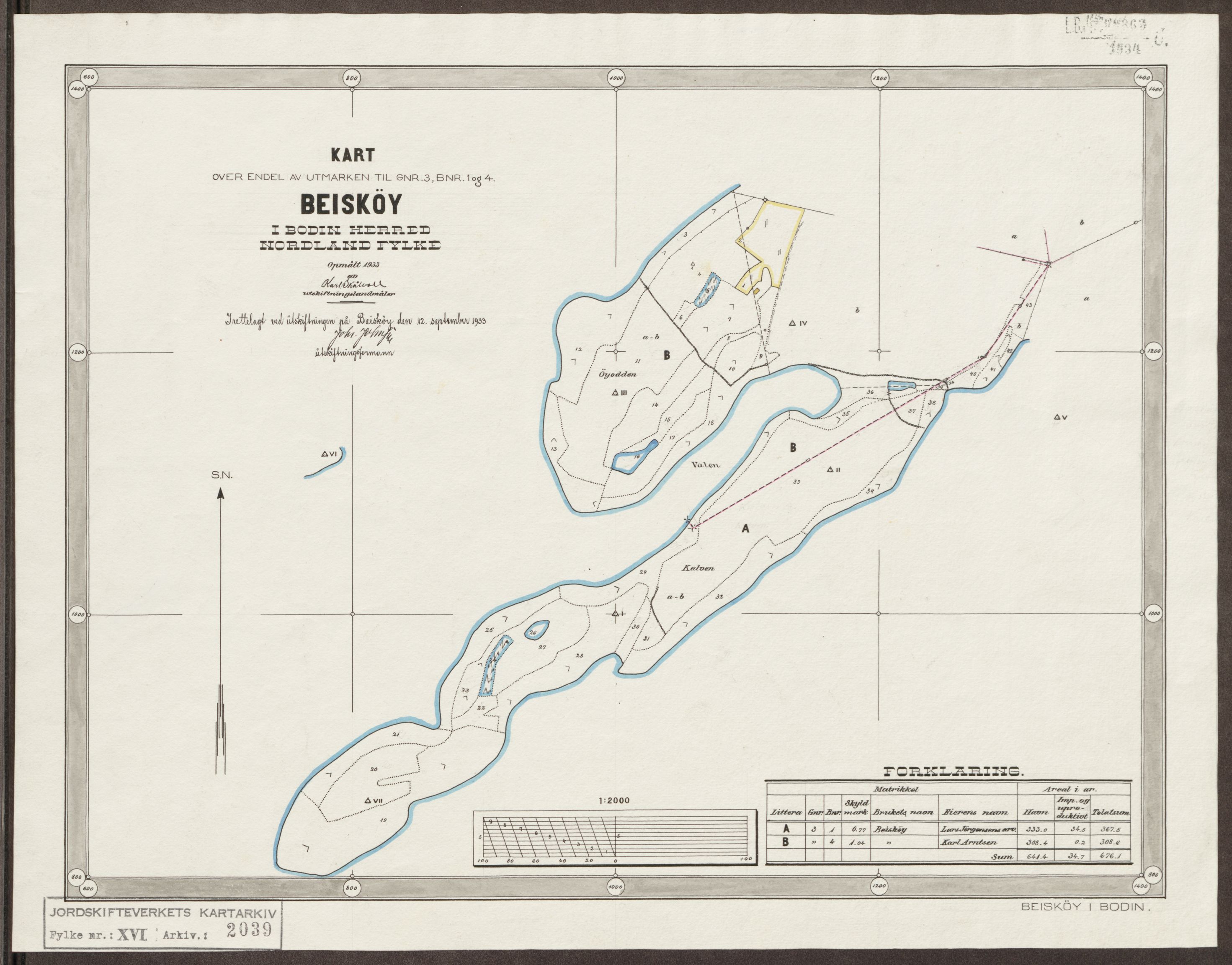 Jordskifteverkets kartarkiv, AV/RA-S-3929/T, 1859-1988, s. 2498