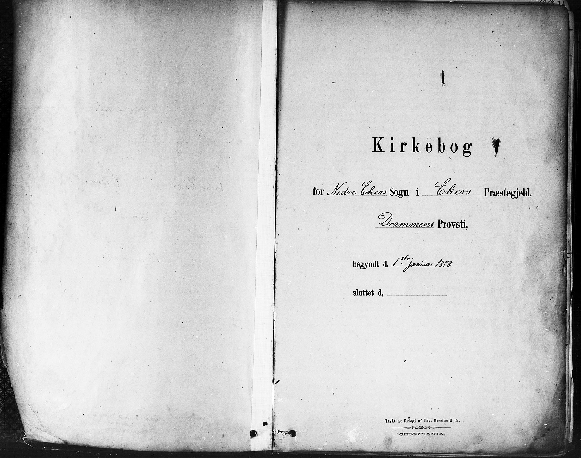 Nedre Eiker kirkebøker, AV/SAKO-A-612/F/Fa/L0002: Ministerialbok nr. 2, 1878-1885