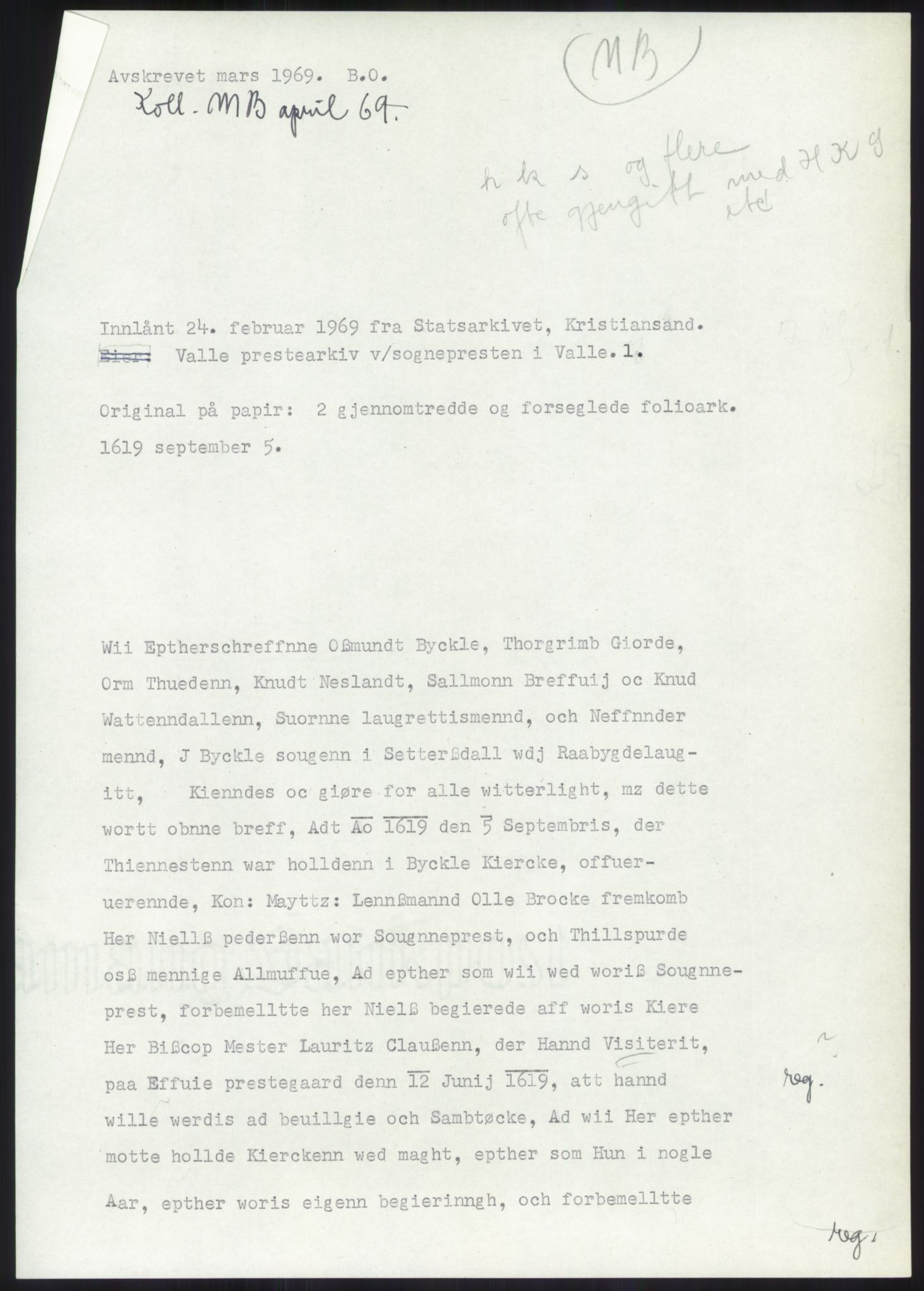 Samlinger til kildeutgivelse, Diplomavskriftsamlingen, AV/RA-EA-4053/H/Ha, s. 286