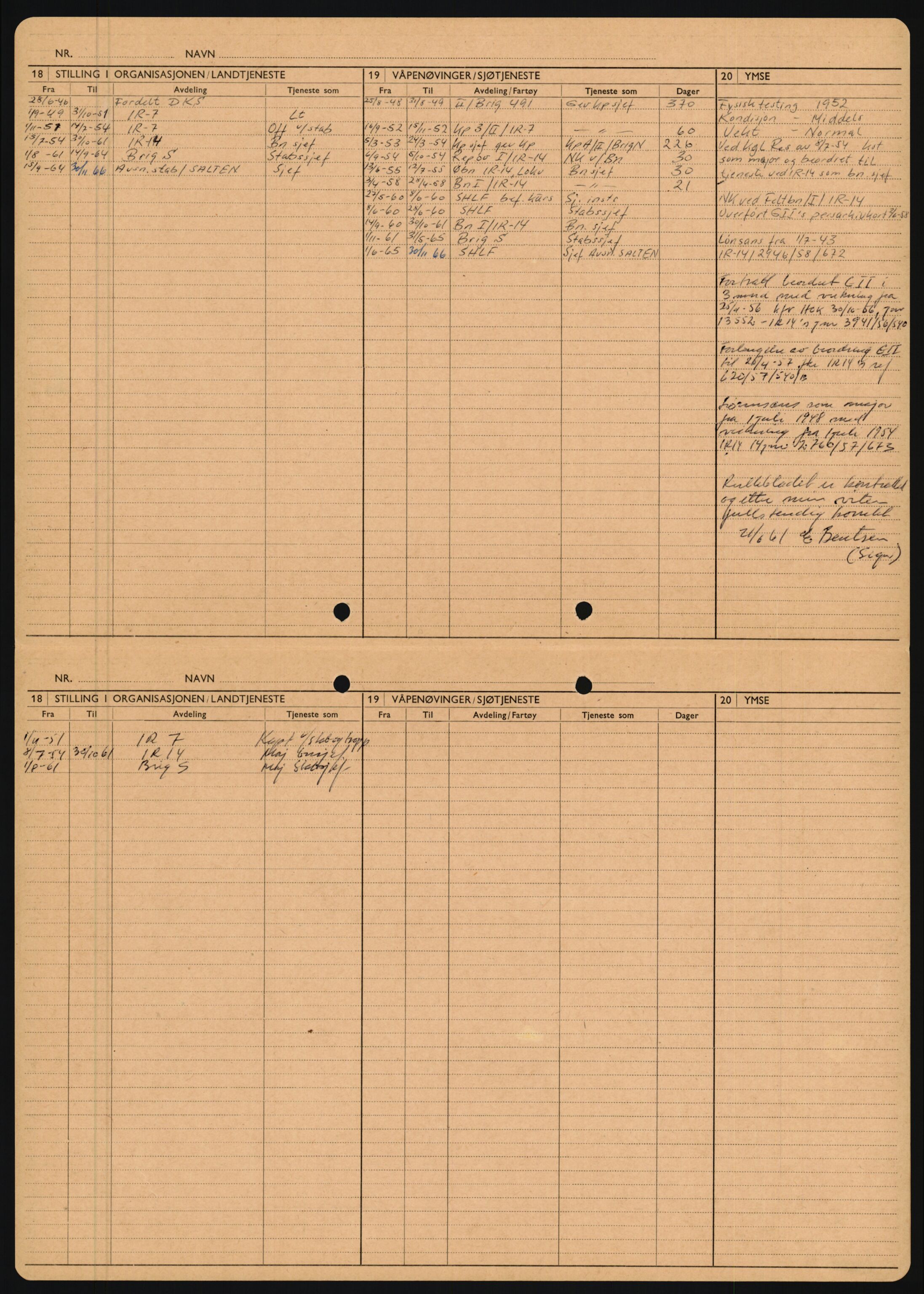 Forsvaret, Sør-Hålogaland landforsvar, AV/RA-RAFA-2552/P/Pa/L0303: Personellmapper for slettet personell, yrkesbefal og vernepliktig befal, født 1917-1920, 1936-1980, s. 566