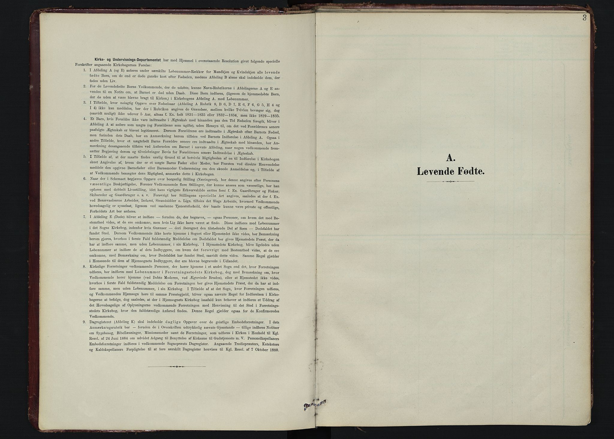 Spydeberg prestekontor Kirkebøker, SAO/A-10924/F/Fa/L0009: Ministerialbok nr. I 9, 1900-1926, s. 3