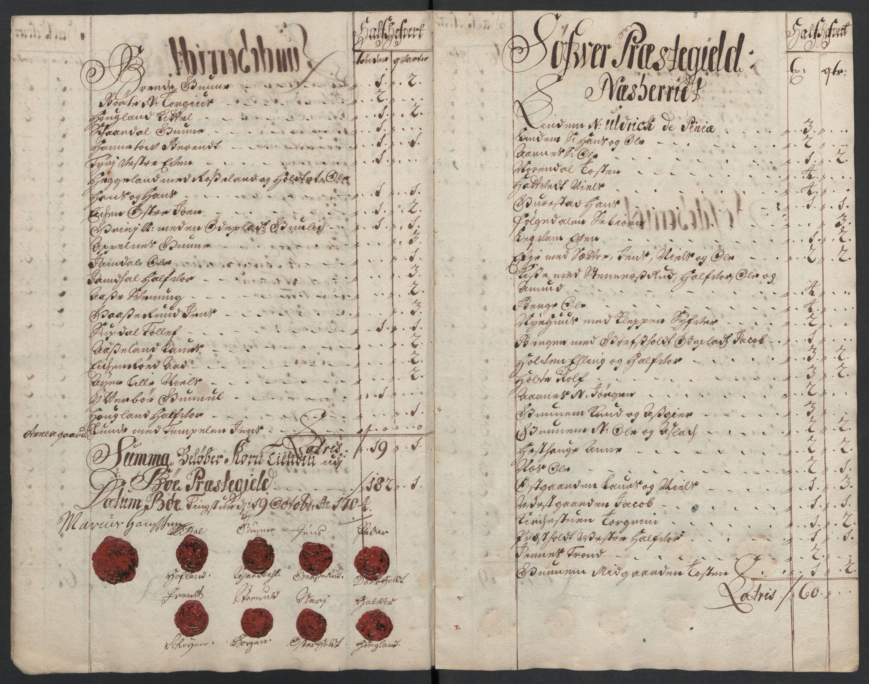 Rentekammeret inntil 1814, Reviderte regnskaper, Fogderegnskap, AV/RA-EA-4092/R36/L2111: Fogderegnskap Øvre og Nedre Telemark og Bamble, 1704, s. 35