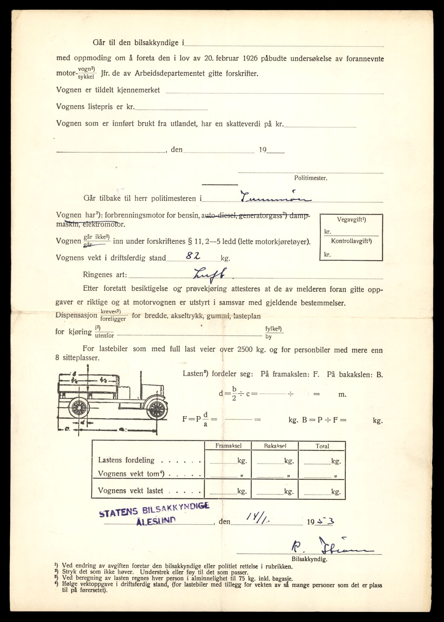 Møre og Romsdal vegkontor - Ålesund trafikkstasjon, AV/SAT-A-4099/F/Fe/L0031: Registreringskort for kjøretøy T 11800 - T 11996, 1927-1998, s. 1438