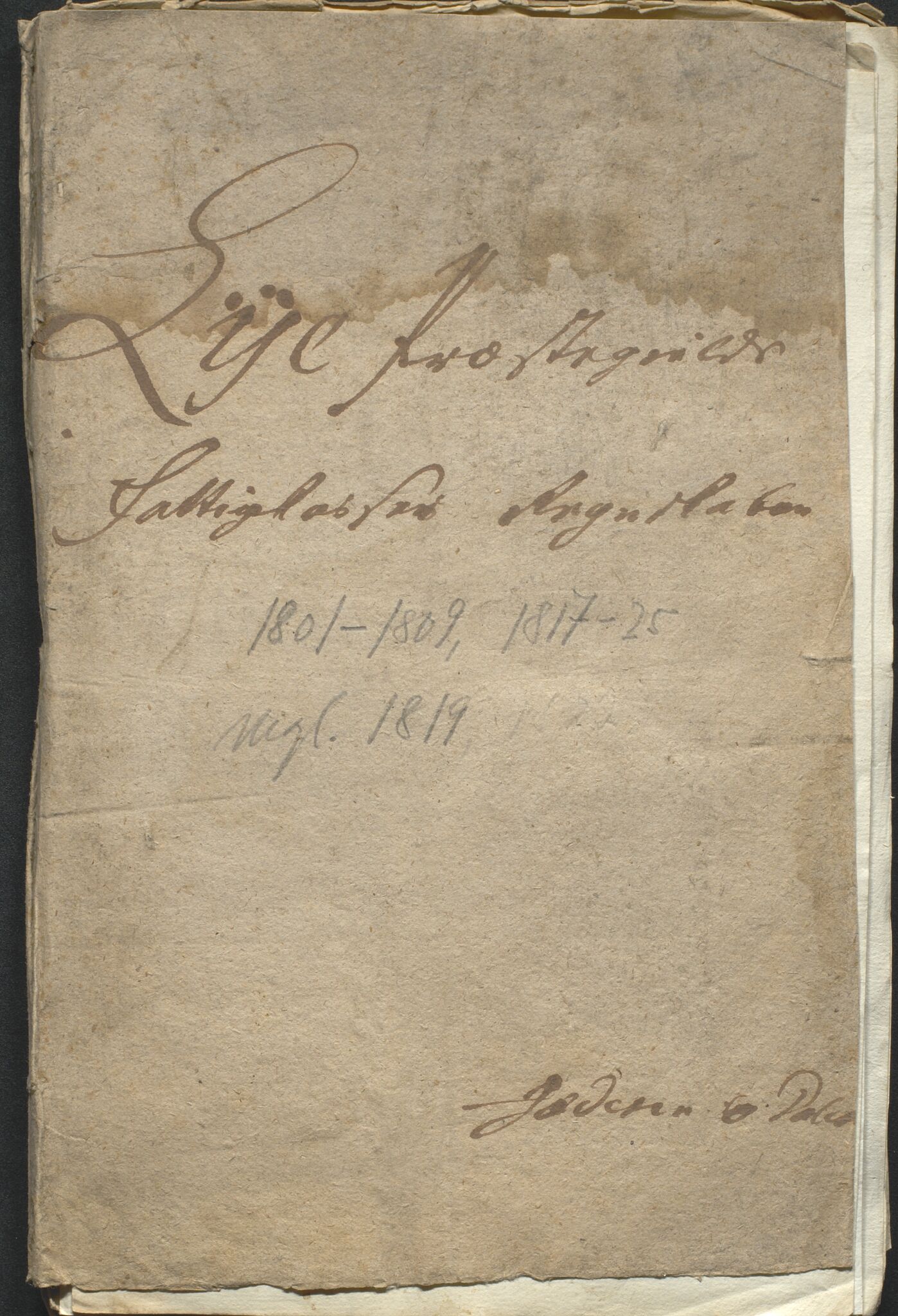 Biskopen i Kristiansand, AV/SAK-1113-0001/G/Gg/L0025/0001: C 153 - Fattigkasseregnskap for Jæren prosti / Fattigkasseregnskap for Lye prestegjeld, 1801-1825, s. 344
