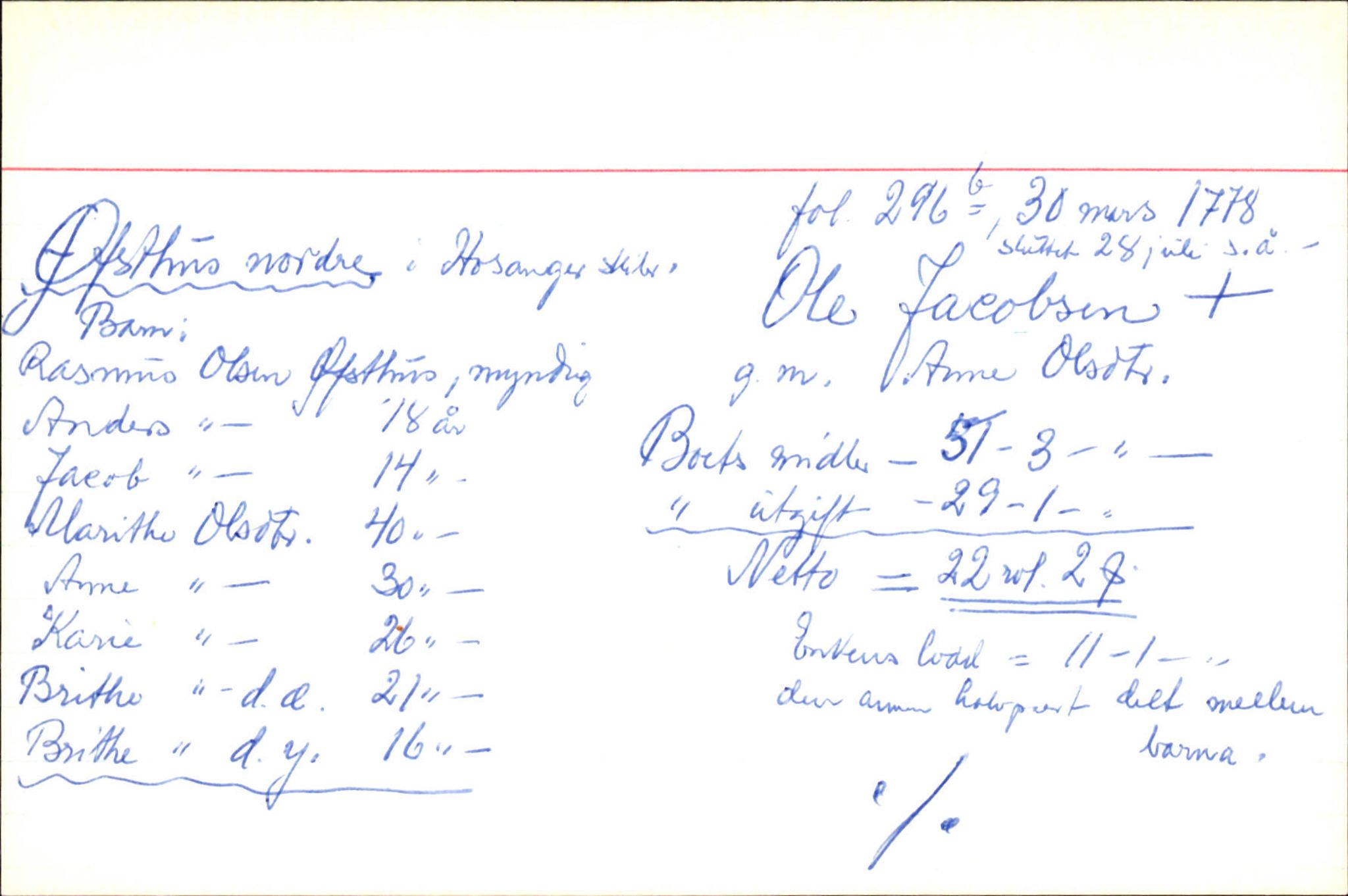 Skiftekort ved Statsarkivet i Bergen, SAB/SKIFTEKORT/001/L0003: Skifteprotokoll nr. 6, 1776-1783, s. 819