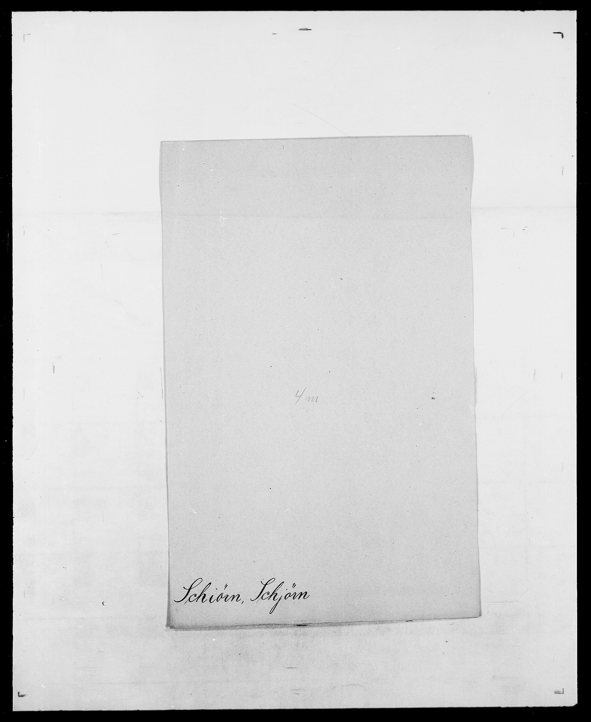 Delgobe, Charles Antoine - samling, AV/SAO-PAO-0038/D/Da/L0034: Saabye - Schmincke, s. 606