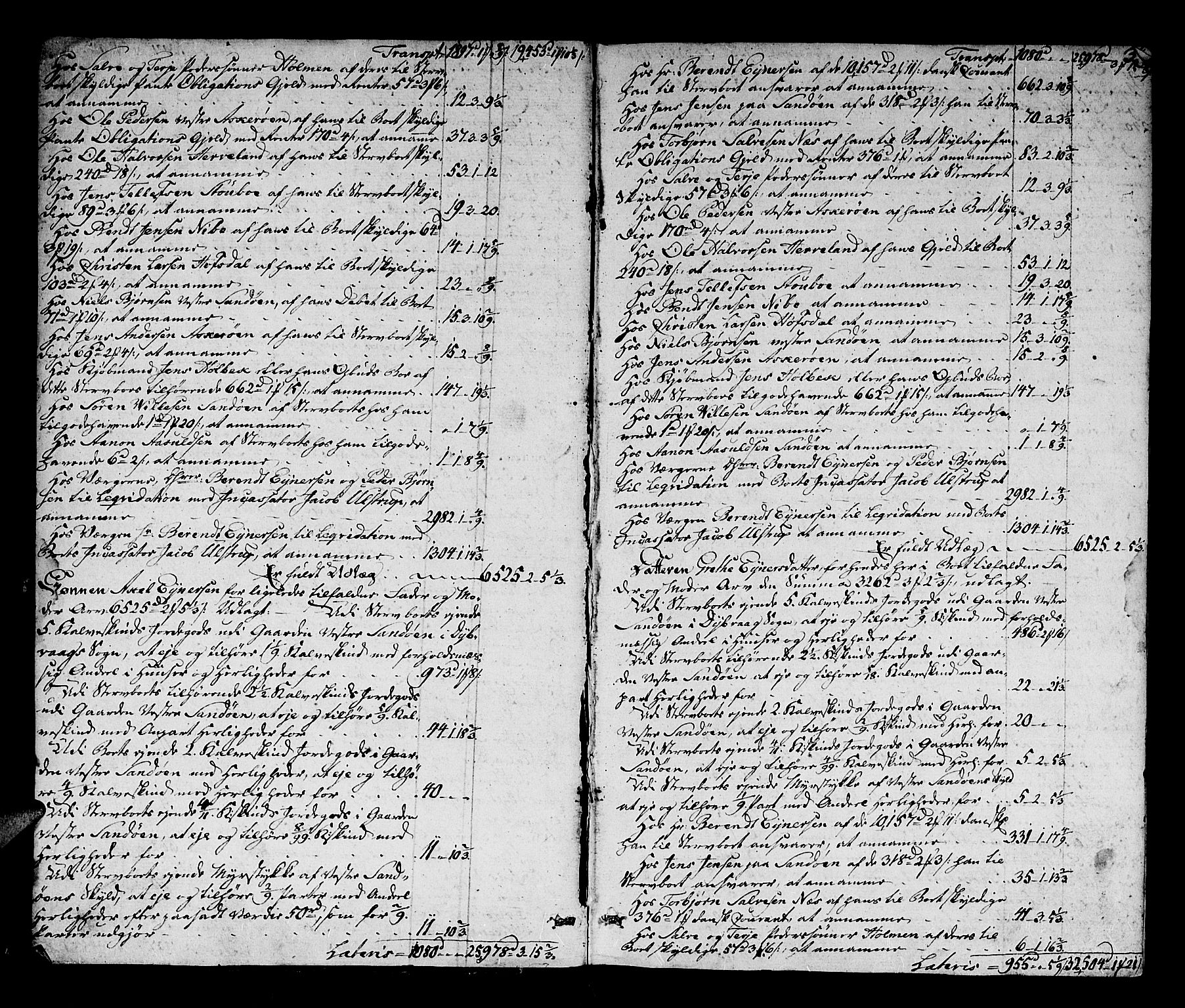 Nedenes sorenskriveri før 1824, SAK/1221-0007/H/Hc/L0054: Skifteprotokoll med register nr 39, 1812-1816, s. 2b-3a