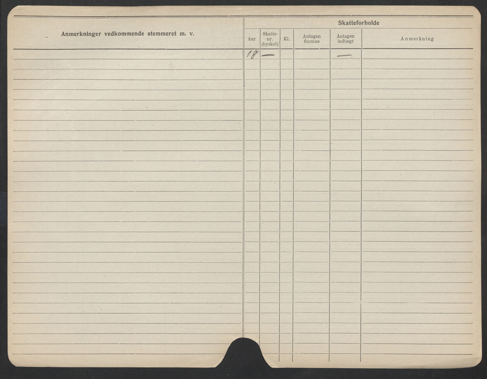 Oslo folkeregister, Registerkort, SAO/A-11715/F/Fa/Fac/L0012: Kvinner, 1906-1914, s. 725b