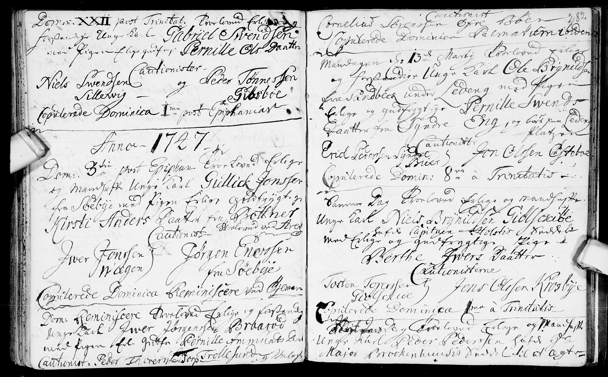 Aremark prestekontor Kirkebøker, AV/SAO-A-10899/F/Fb/L0002: Ministerialbok nr.  II 2, 1745-1795, s. 282