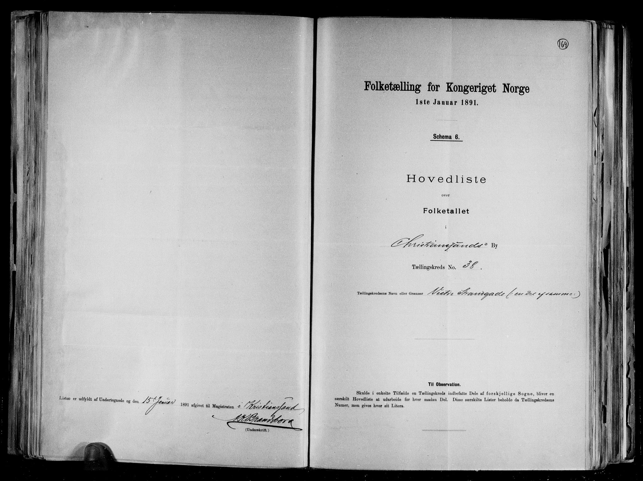 RA, Folketelling 1891 for 1001 Kristiansand kjøpstad, 1891, s. 79
