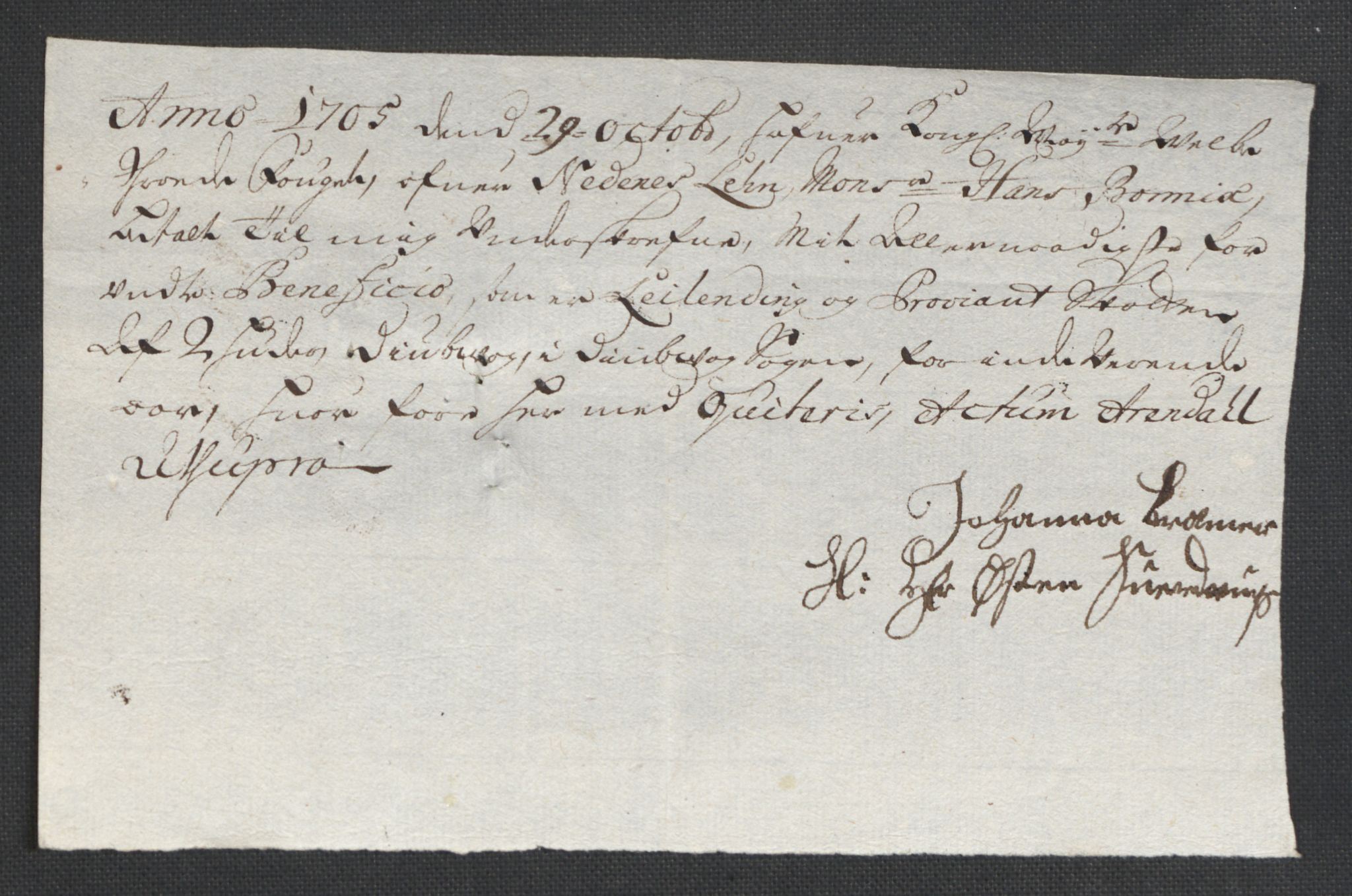 Rentekammeret inntil 1814, Reviderte regnskaper, Fogderegnskap, AV/RA-EA-4092/R39/L2317: Fogderegnskap Nedenes, 1704-1705, s. 472