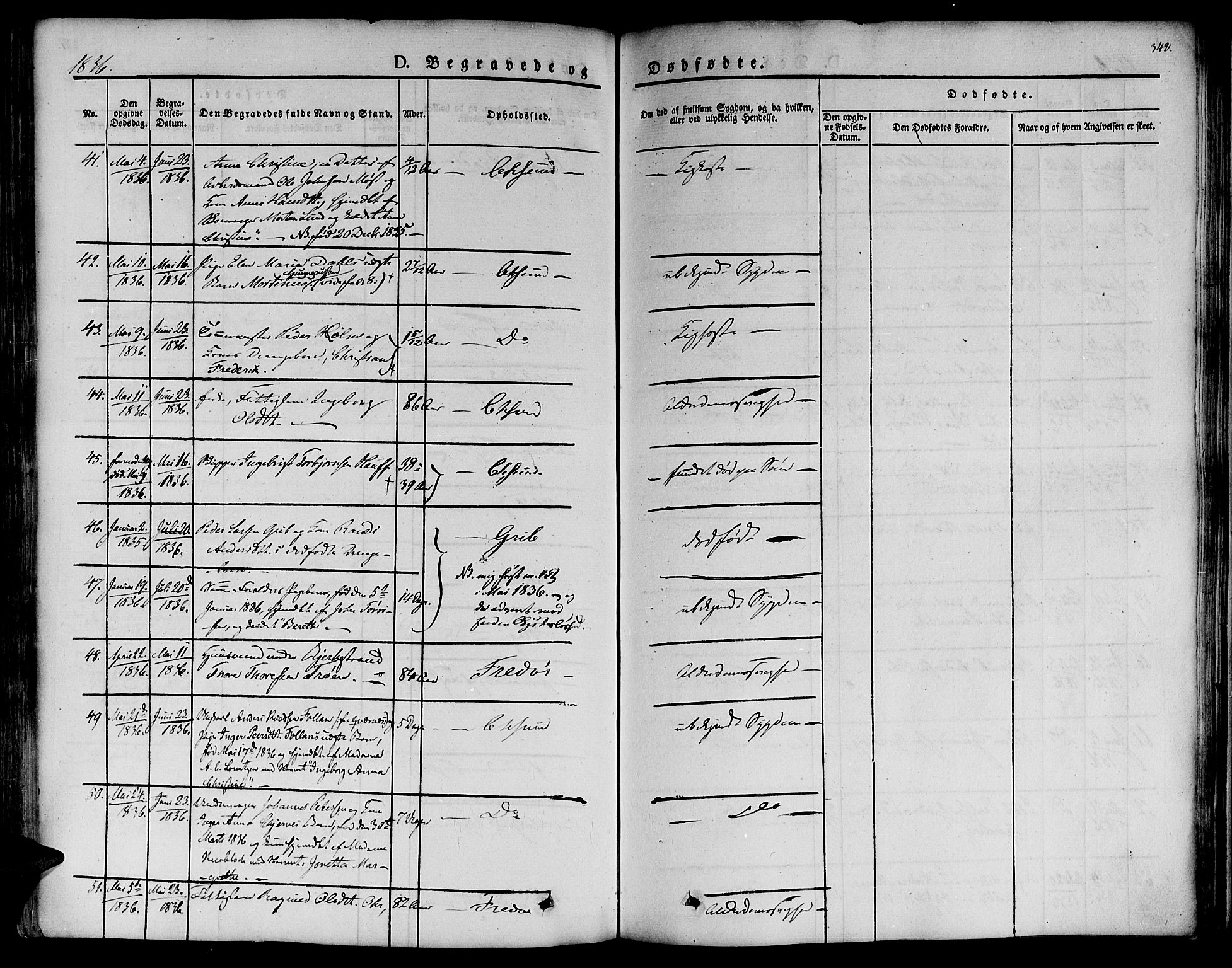 Ministerialprotokoller, klokkerbøker og fødselsregistre - Møre og Romsdal, SAT/A-1454/572/L0843: Ministerialbok nr. 572A06, 1832-1842, s. 342