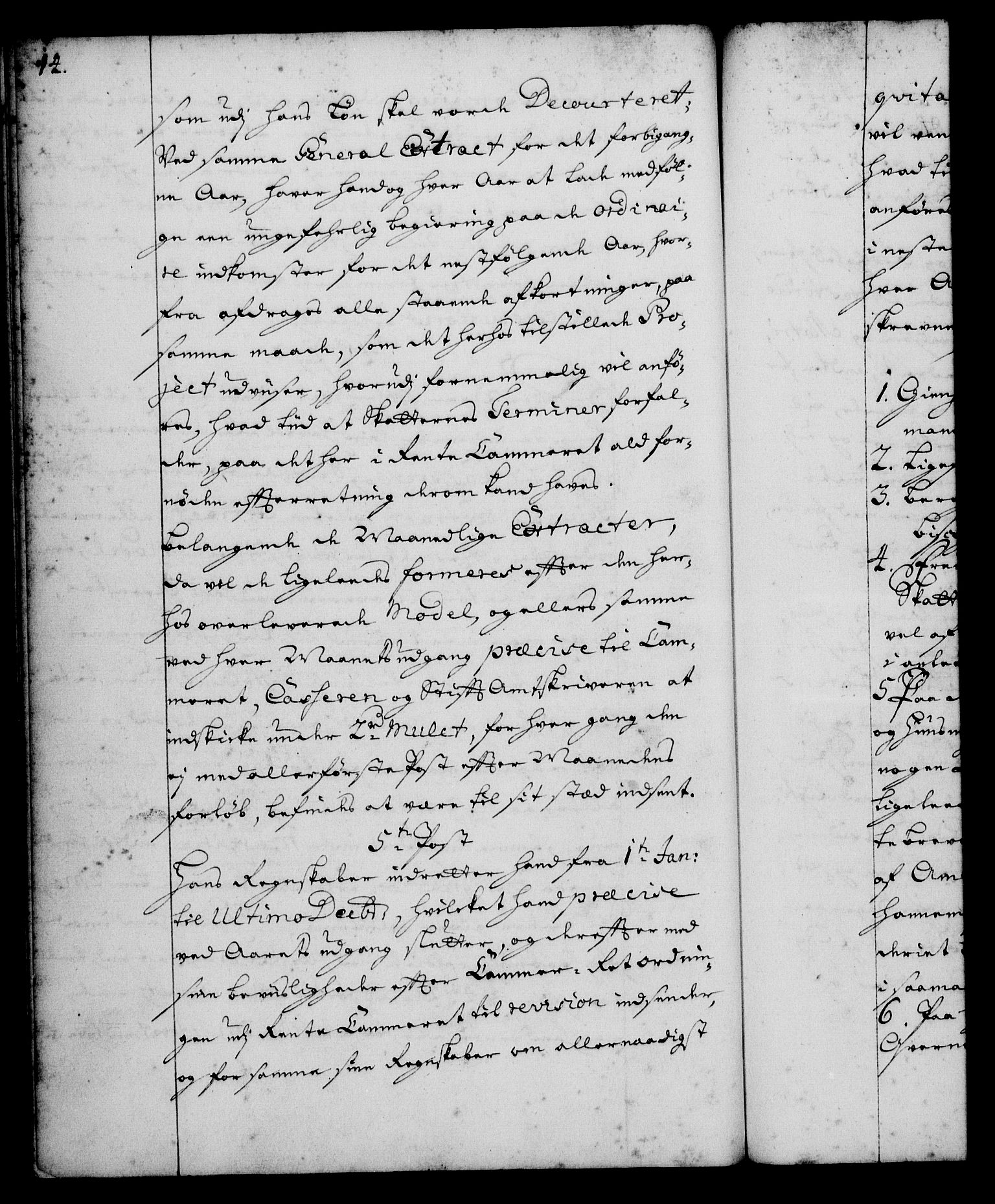 Rentekammeret, Kammerkanselliet, RA/EA-3111/G/Gg/Ggi/L0001: Norsk instruksjonsprotokoll med register (merket RK 53.34), 1720-1729, s. 14