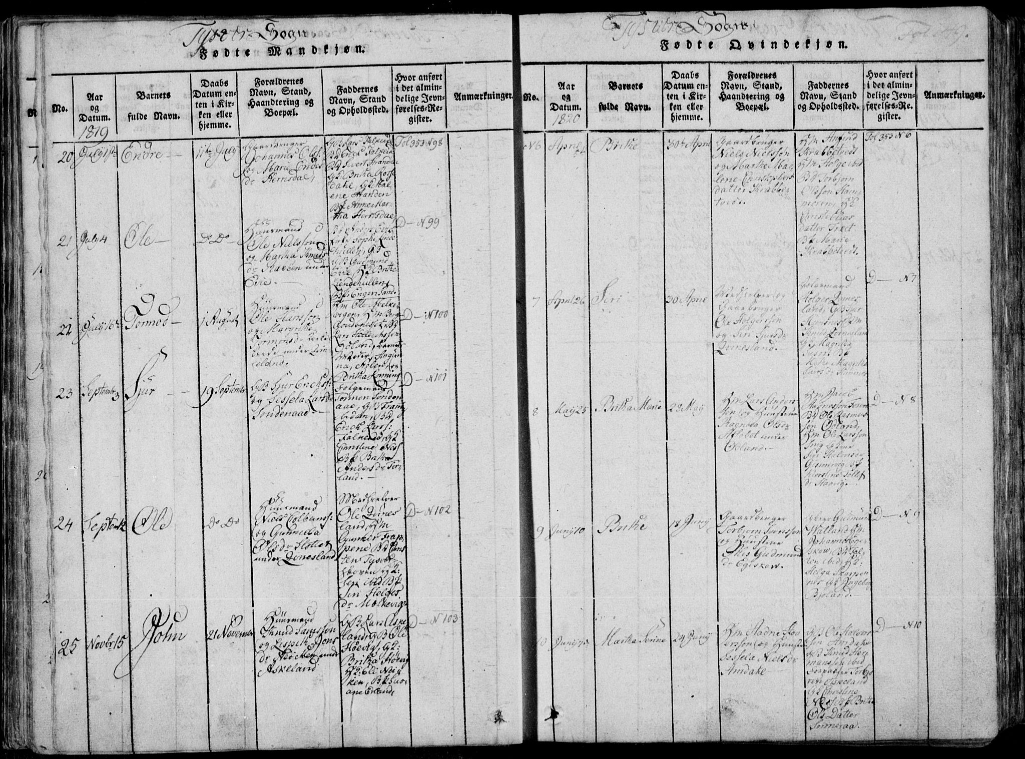 Skjold sokneprestkontor, AV/SAST-A-101847/H/Ha/Haa/L0004: Ministerialbok nr. A 4 /1, 1815-1830, s. 49