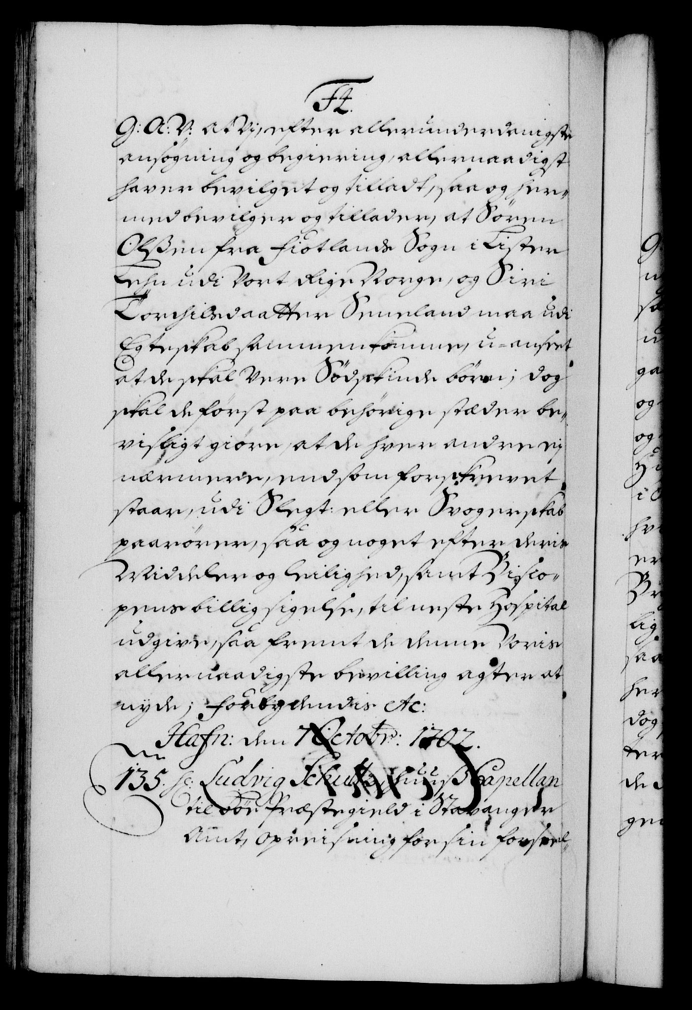 Danske Kanselli 1572-1799, AV/RA-EA-3023/F/Fc/Fca/Fcaa/L0018: Norske registre, 1699-1703, s. 402b