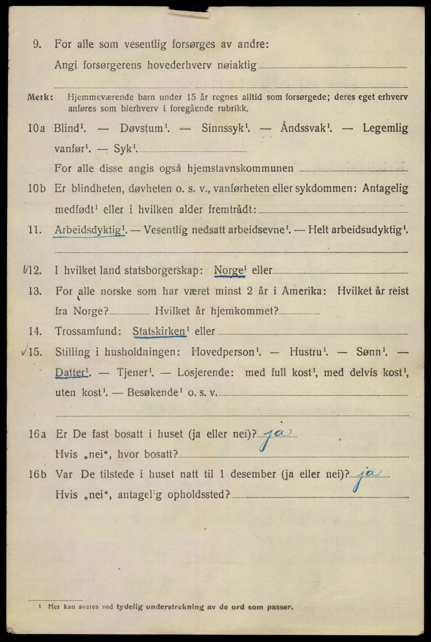 SAO, Folketelling 1920 for 0301 Kristiania kjøpstad, 1920, s. 187120