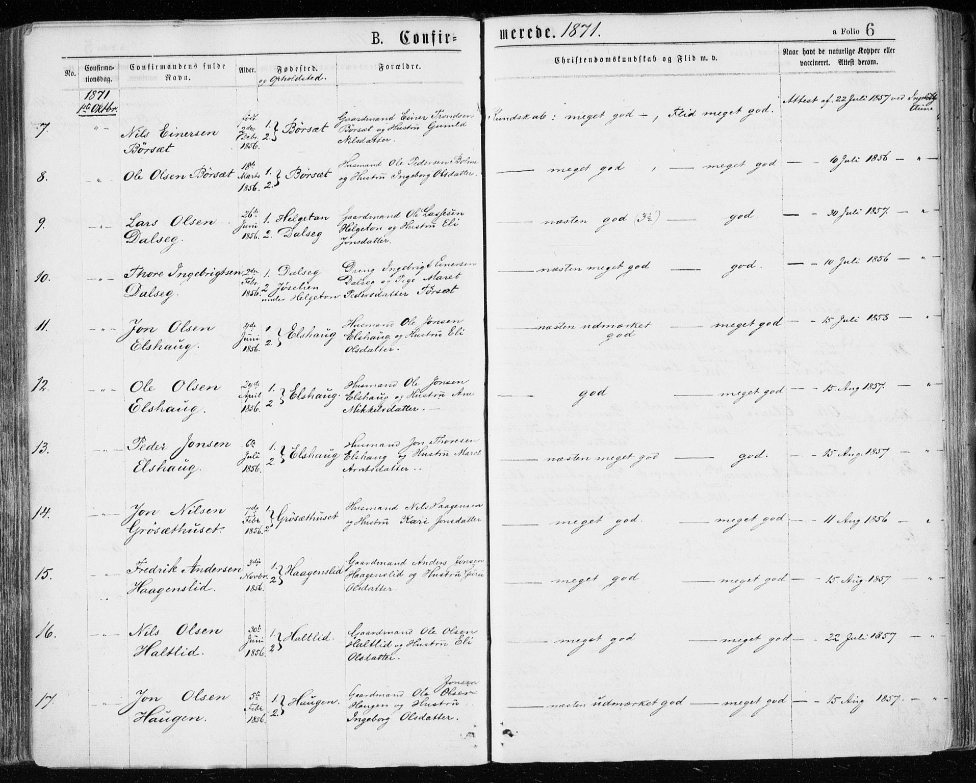 Ministerialprotokoller, klokkerbøker og fødselsregistre - Møre og Romsdal, AV/SAT-A-1454/598/L1067: Ministerialbok nr. 598A01, 1858-1871, s. 6