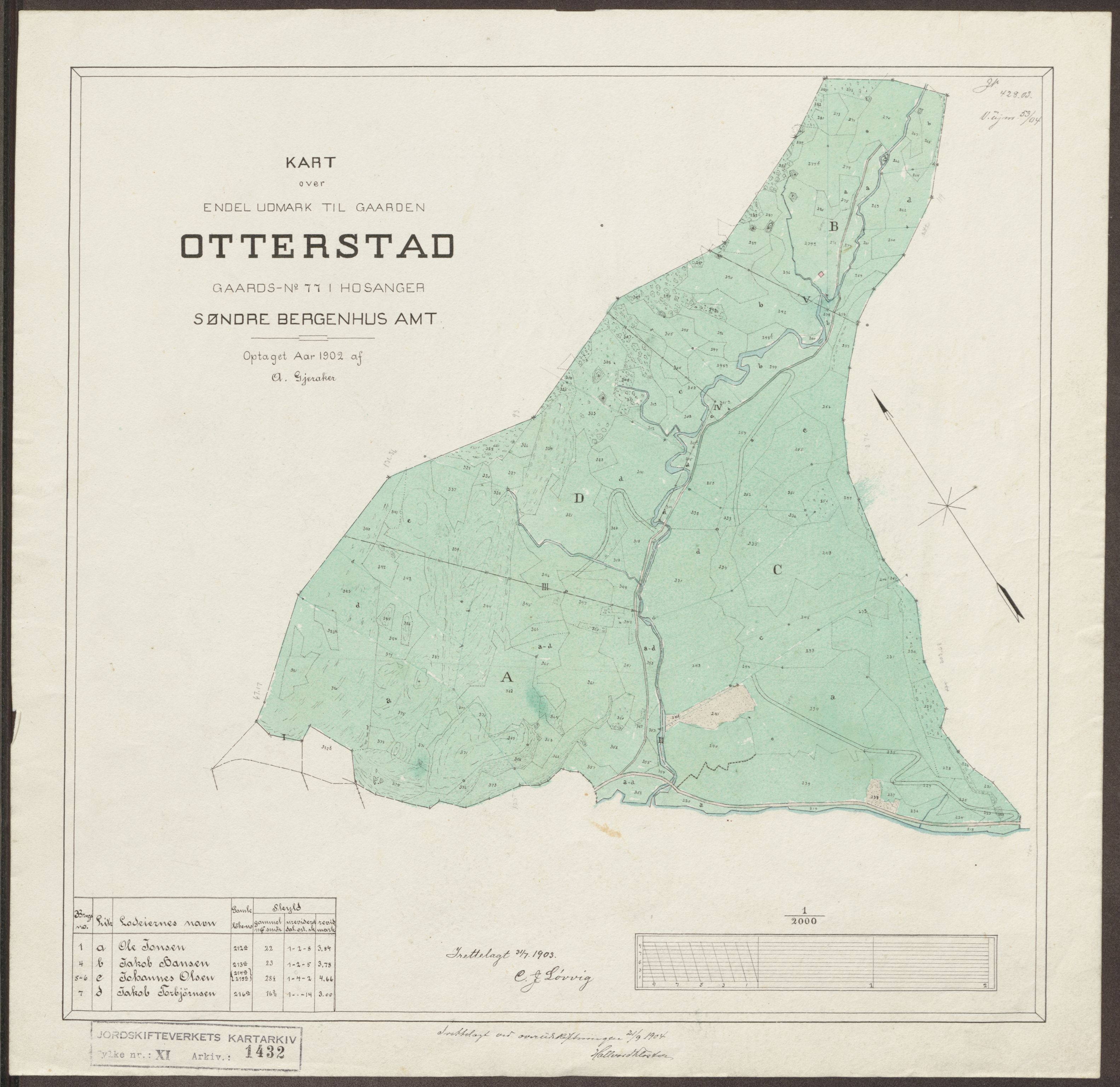 Jordskifteverkets kartarkiv, RA/S-3929/T, 1859-1988, s. 1589