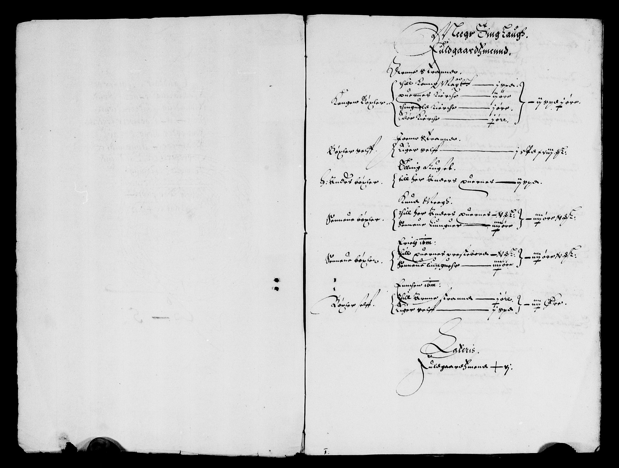 Rentekammeret inntil 1814, Reviderte regnskaper, Lensregnskaper, RA/EA-5023/R/Rb/Rbw/L0096: Trondheim len, 1649