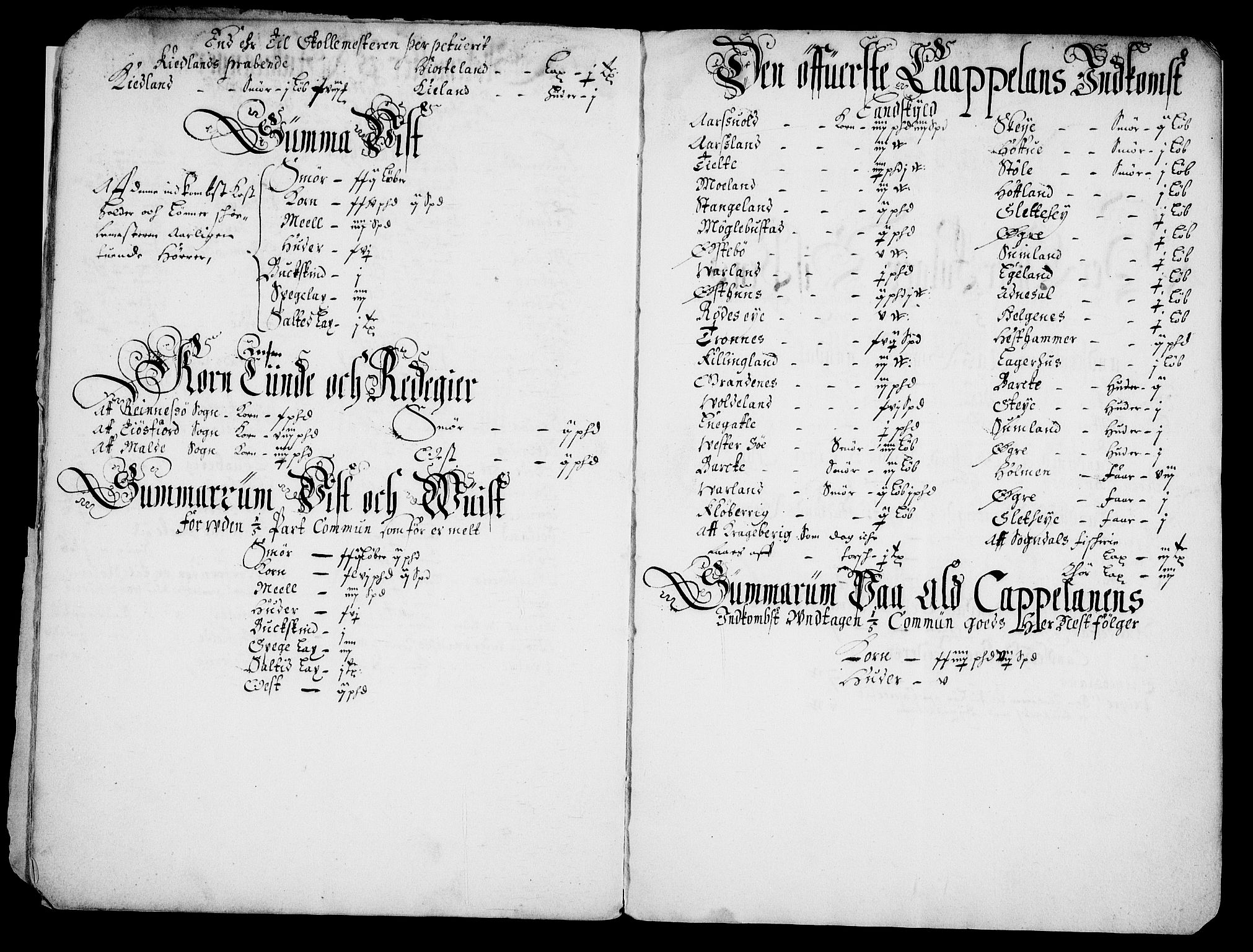 Rentekammeret inntil 1814, Realistisk ordnet avdeling, AV/RA-EA-4070/Fc/Fca/L0002/0005: [Ca II]  Kristiansand stift / Stavanger kapitels jordebok, 1662