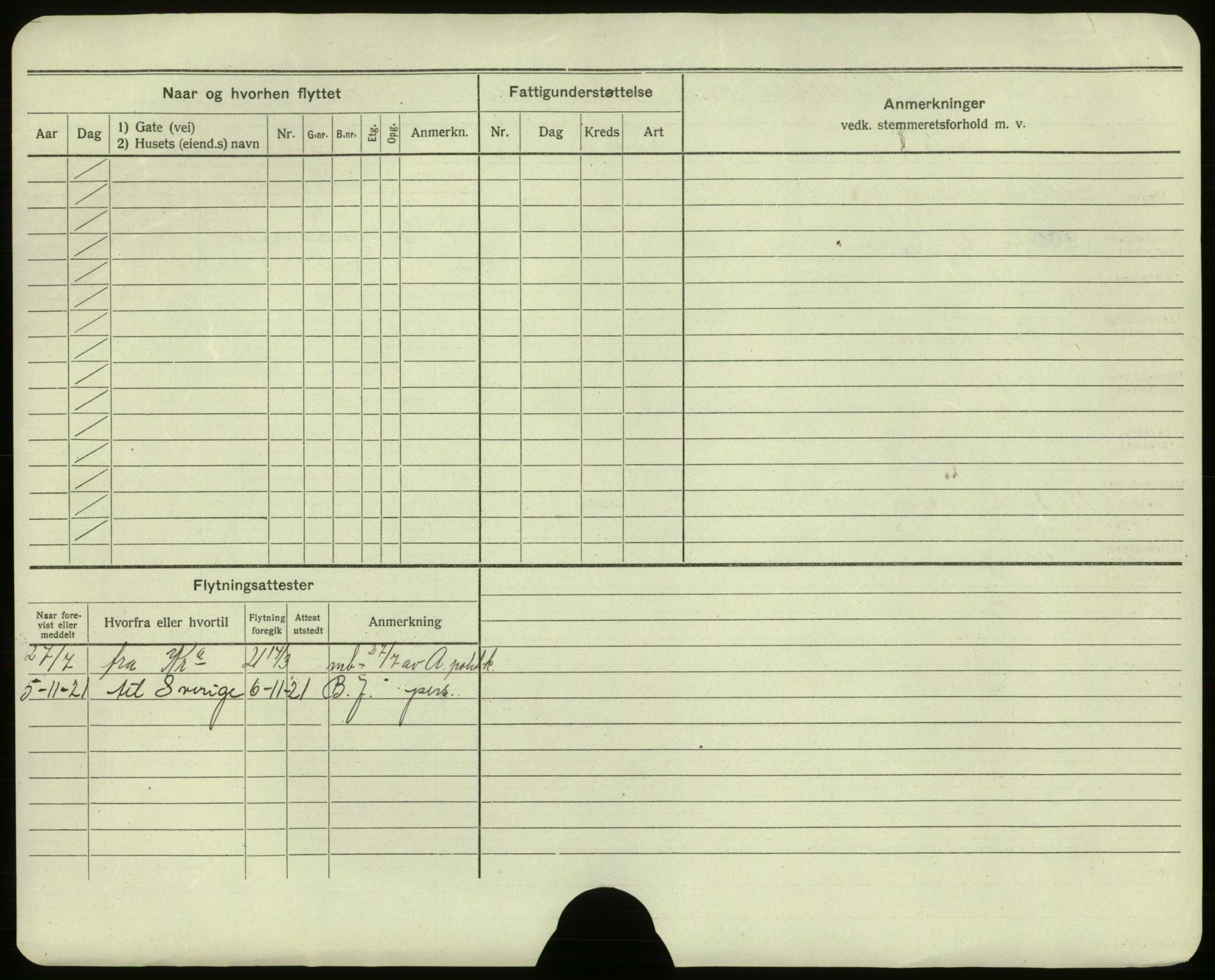 Oslo folkeregister, Registerkort, AV/SAO-A-11715/F/Fa/Faa/L0014: Menn, 1917-1922, s. 7