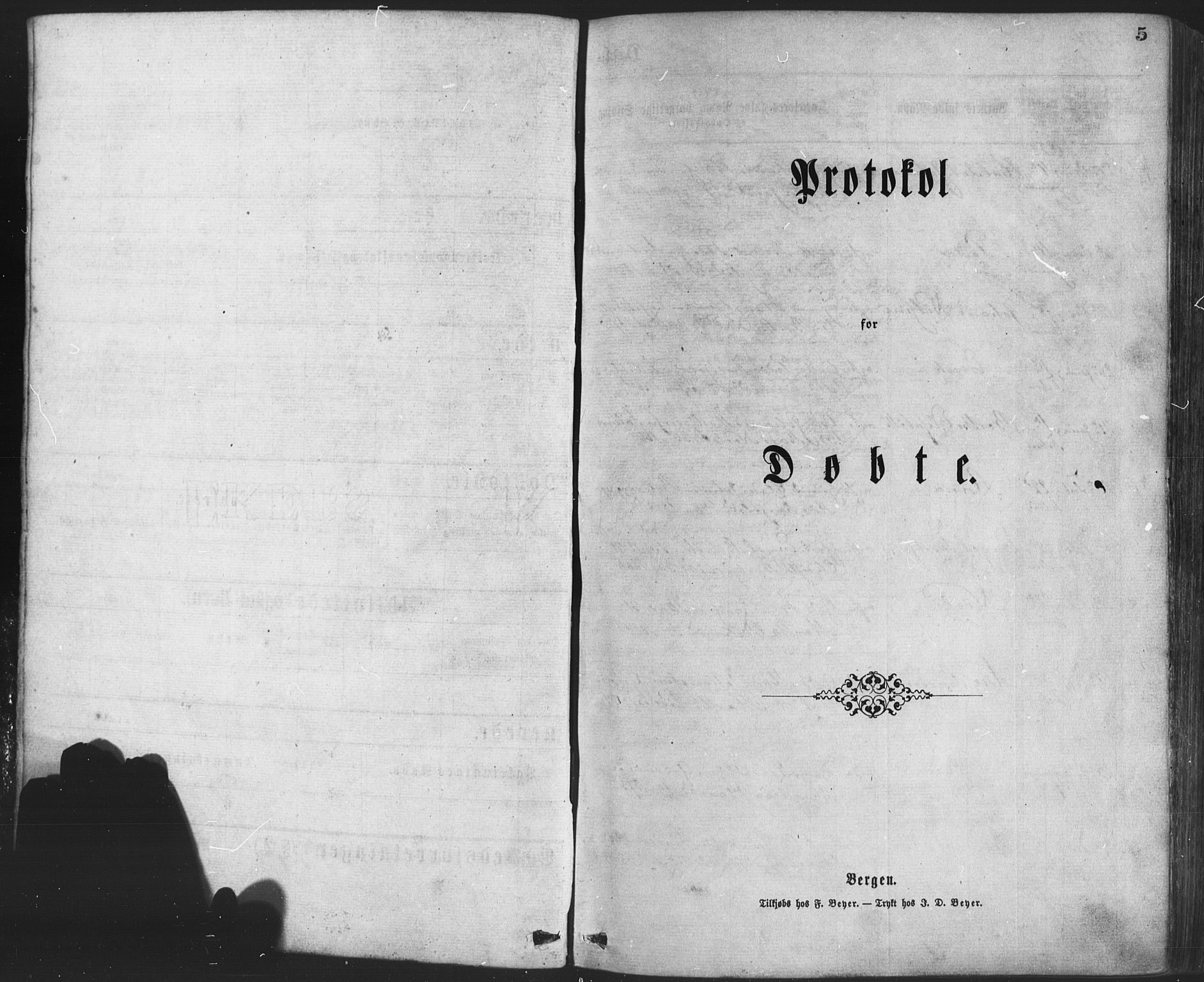 Os sokneprestembete, SAB/A-99929: Ministerialbok nr. A 18, 1874-1884, s. 5