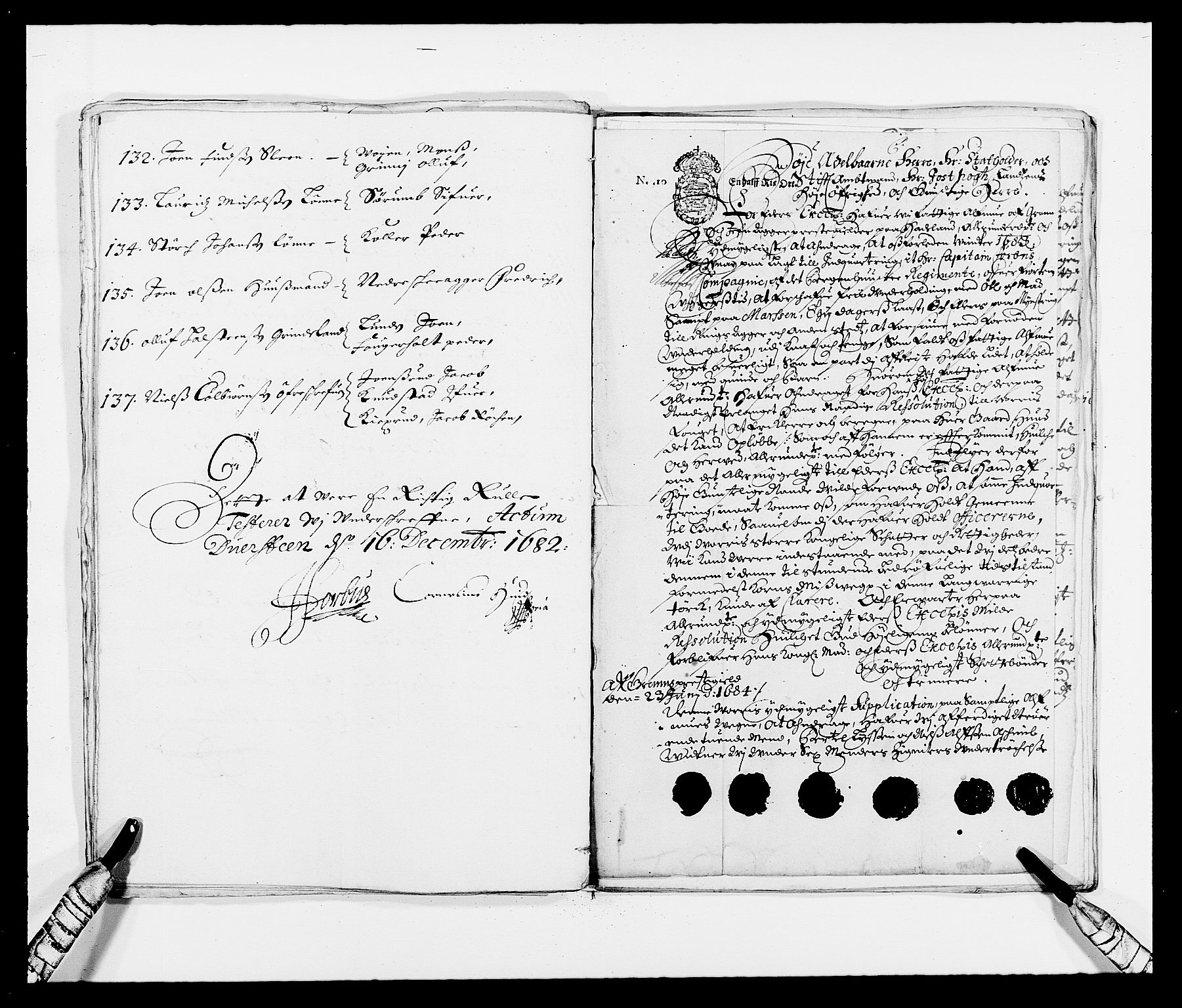 Rentekammeret inntil 1814, Reviderte regnskaper, Fogderegnskap, AV/RA-EA-4092/R18/L1283: Fogderegnskap Hadeland, Toten og Valdres, 1684, s. 369