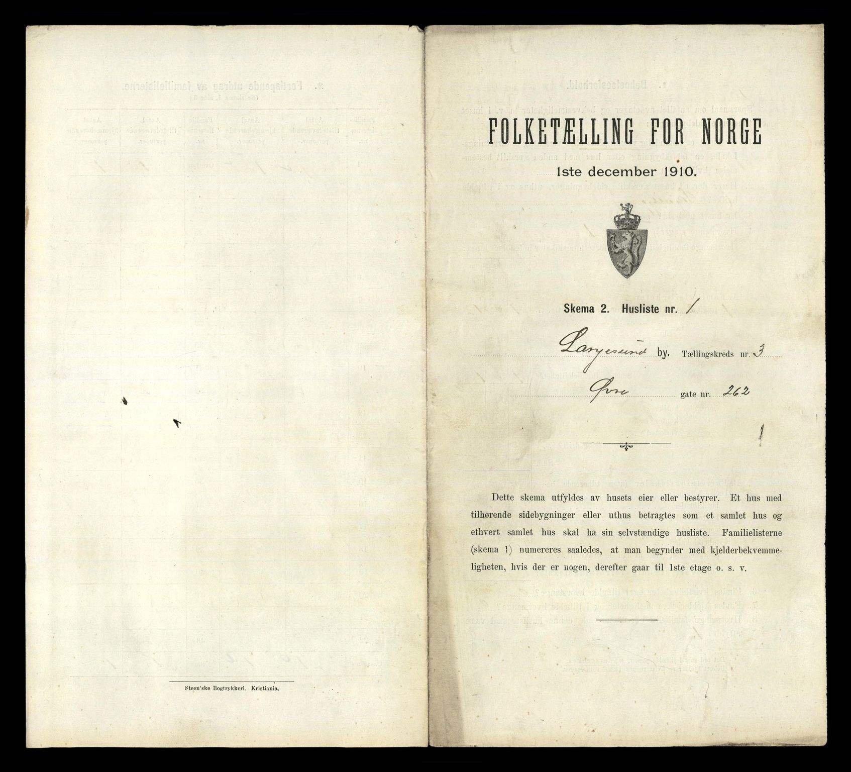 RA, Folketelling 1910 for 0802 Langesund ladested, 1910, s. 957