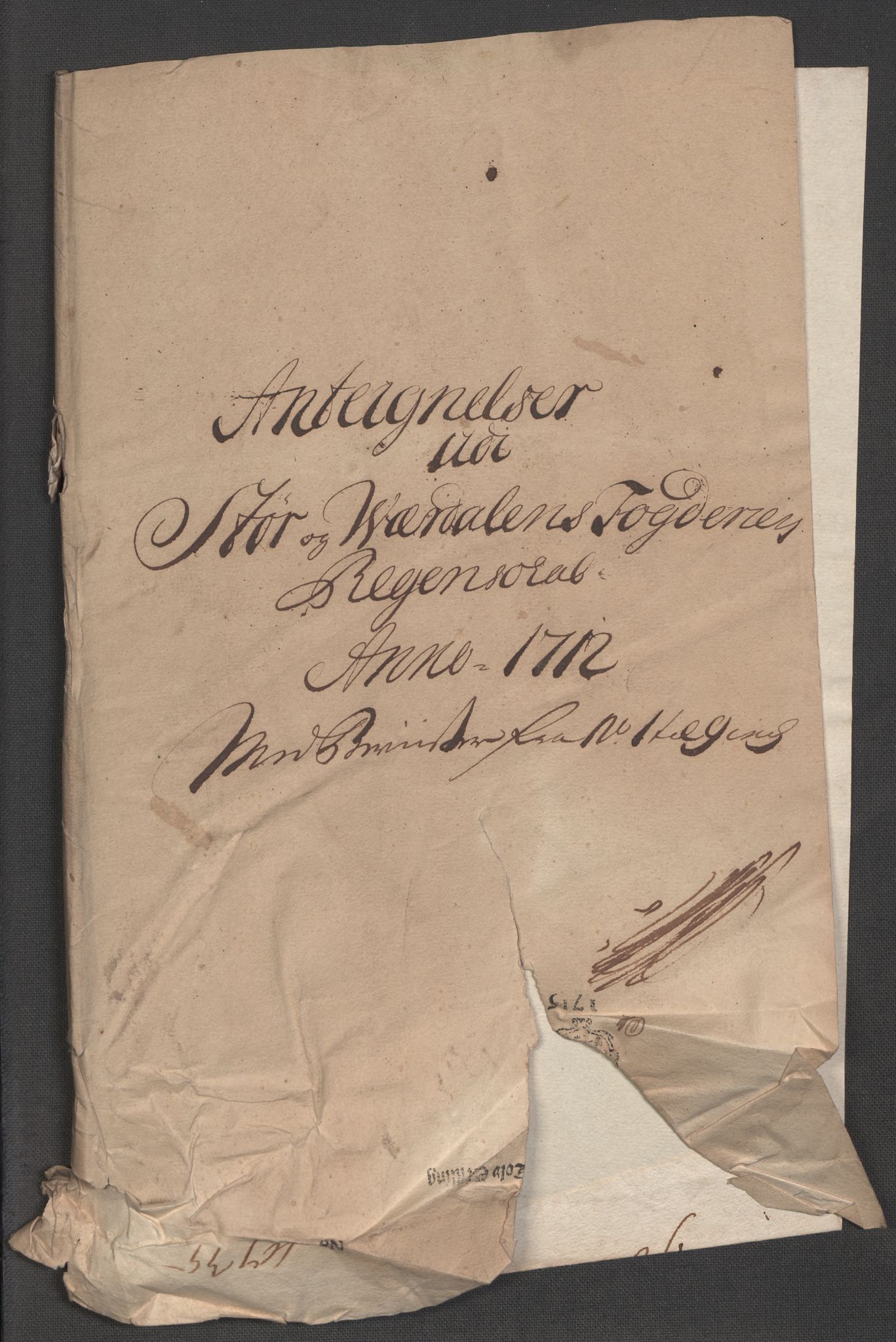 Rentekammeret inntil 1814, Reviderte regnskaper, Fogderegnskap, RA/EA-4092/R62/L4202: Fogderegnskap Stjørdal og Verdal, 1712, s. 338