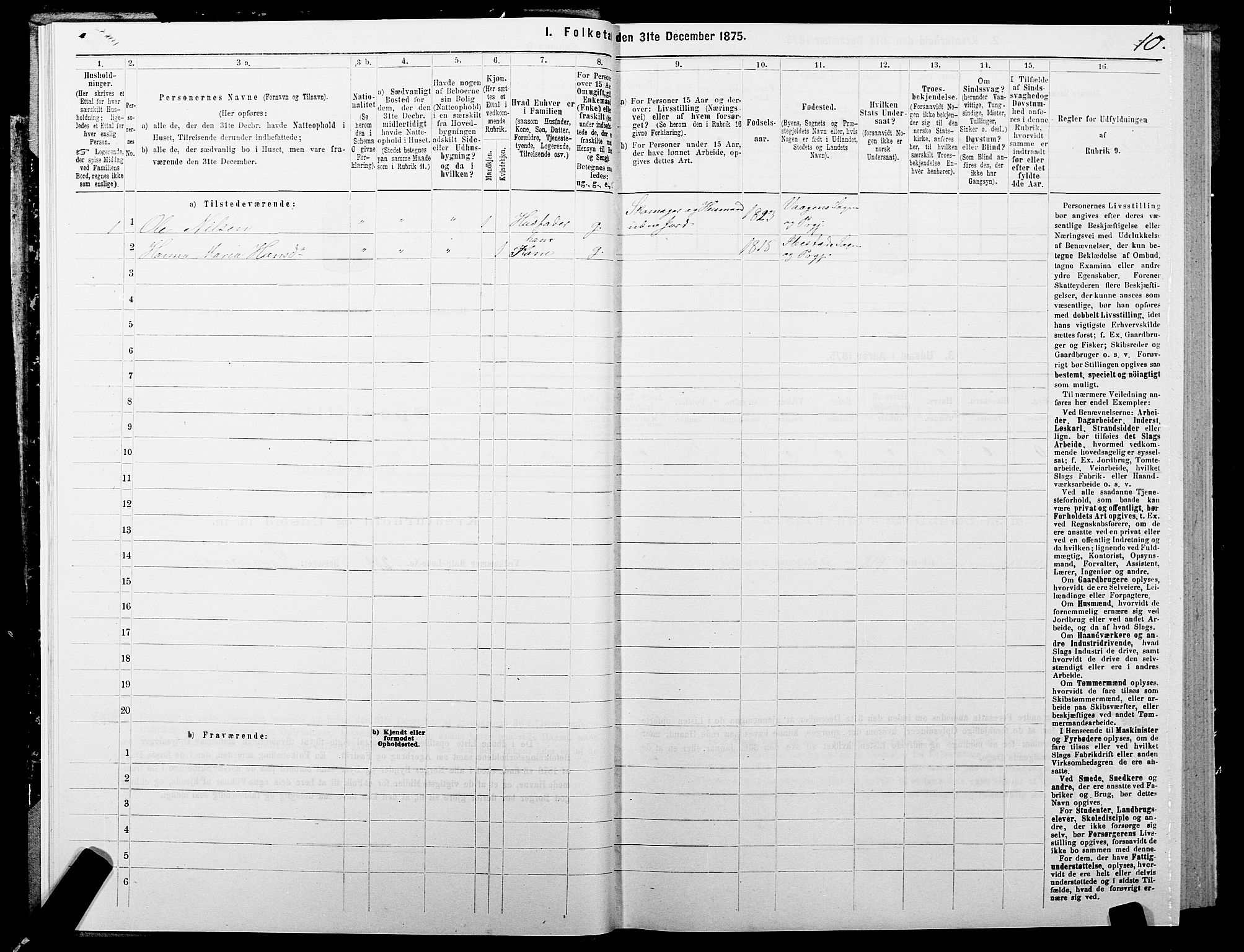 SATØ, Folketelling 1875 for 1917P Ibestad prestegjeld, 1875, s. 3010