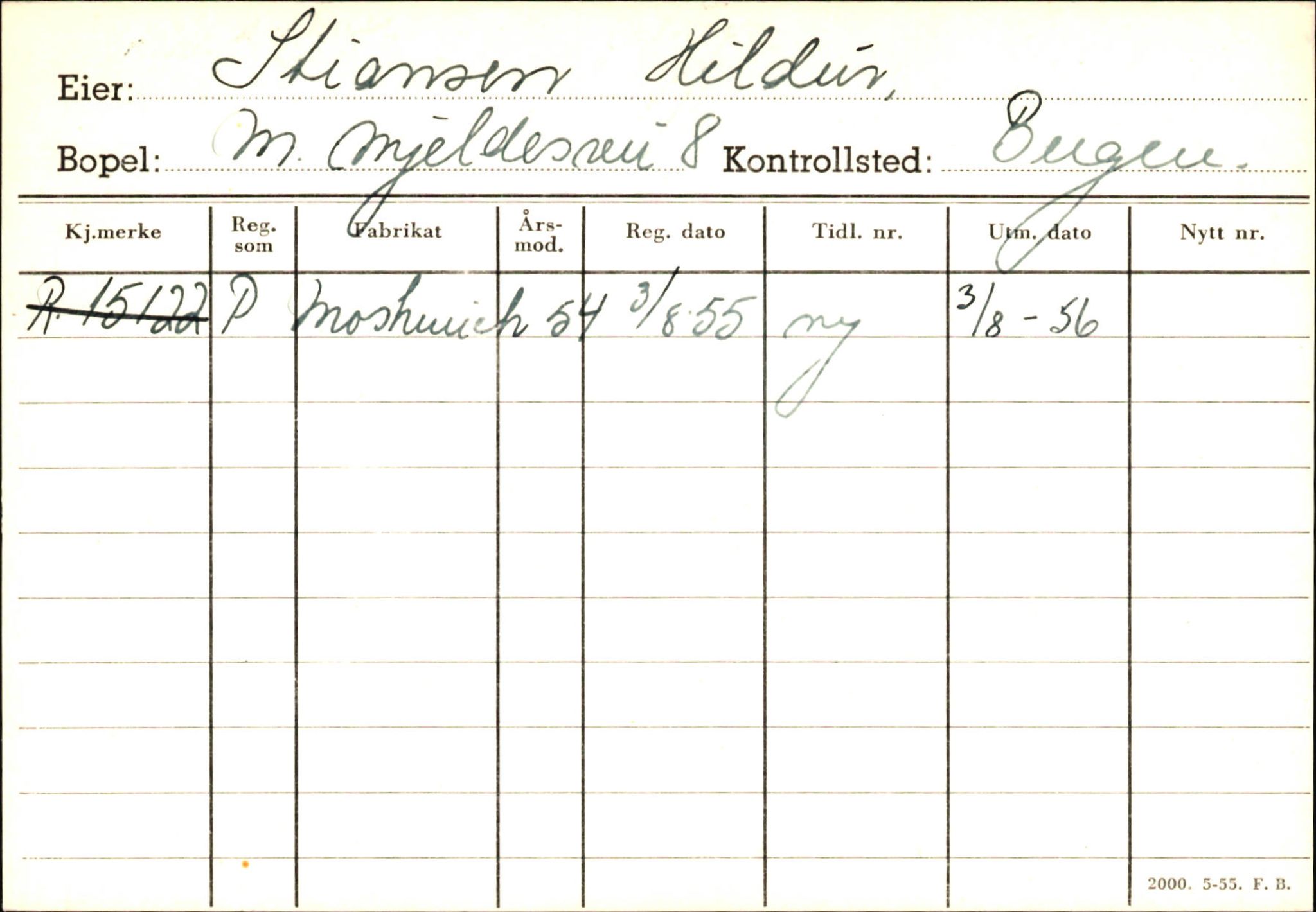 Statens vegvesen, Hordaland vegkontor, AV/SAB-A-5201/2/Ha/L0052: R-eierkort S, 1920-1971, s. 4