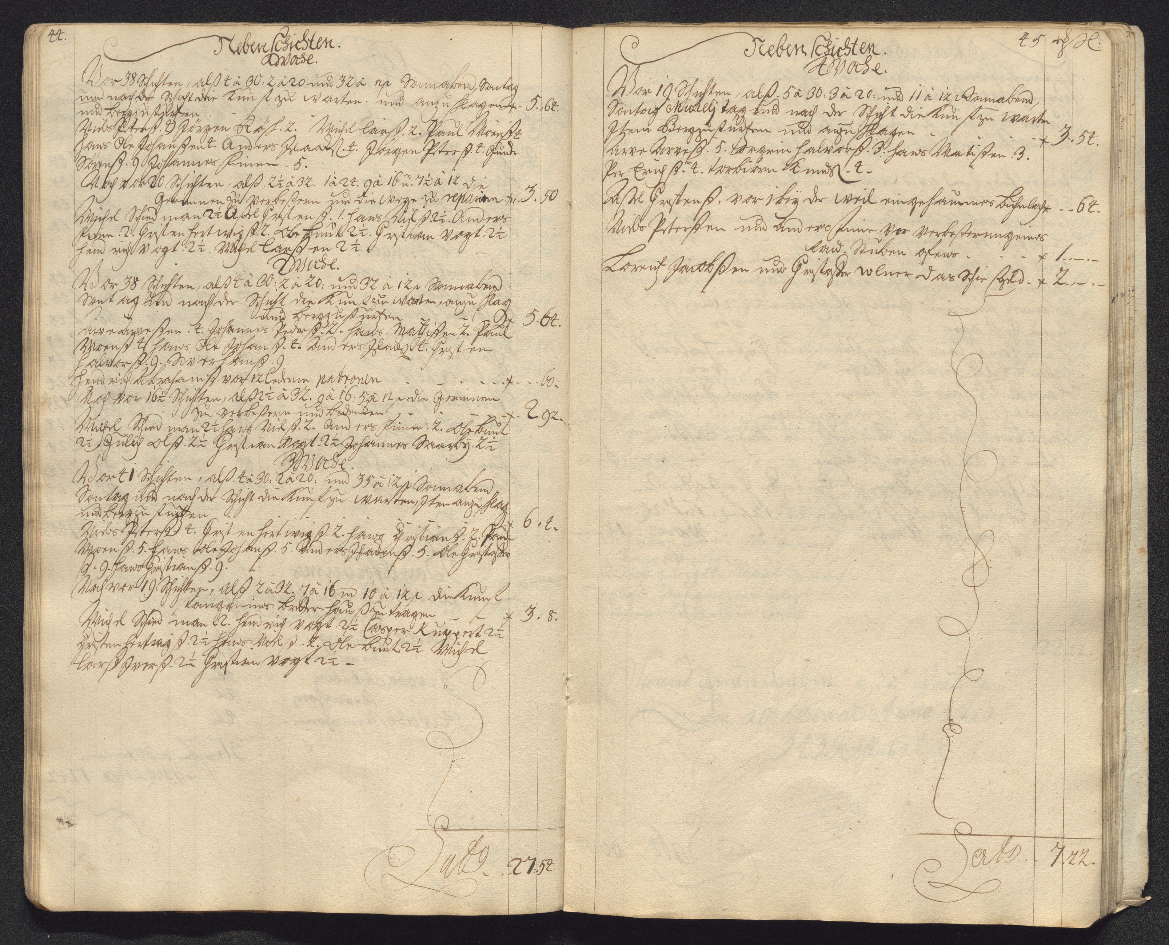 Kongsberg Sølvverk 1623-1816, AV/SAKO-EA-3135/001/D/Dc/Dcd/L0099: Utgiftsregnskap for gruver m.m., 1710, s. 455
