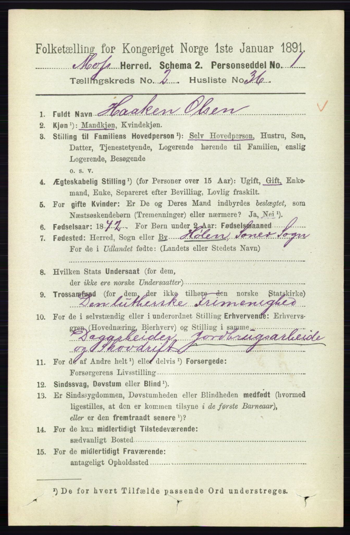 RA, Folketelling 1891 for 0194 Moss herred, 1891, s. 1092