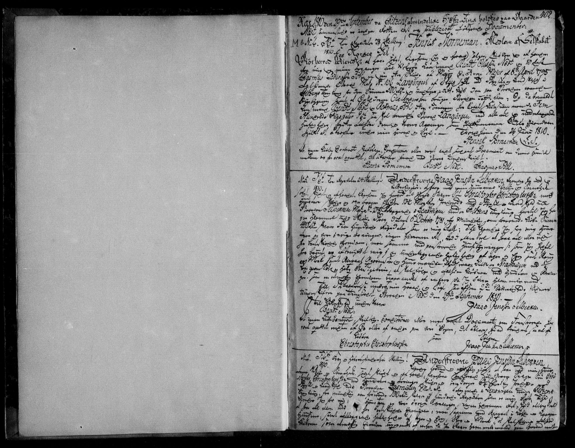 Fosen sorenskriveri, AV/SAT-A-1107/1/2/2C/L0006: Pantebok nr. 4B, 1810-1822, s. 402